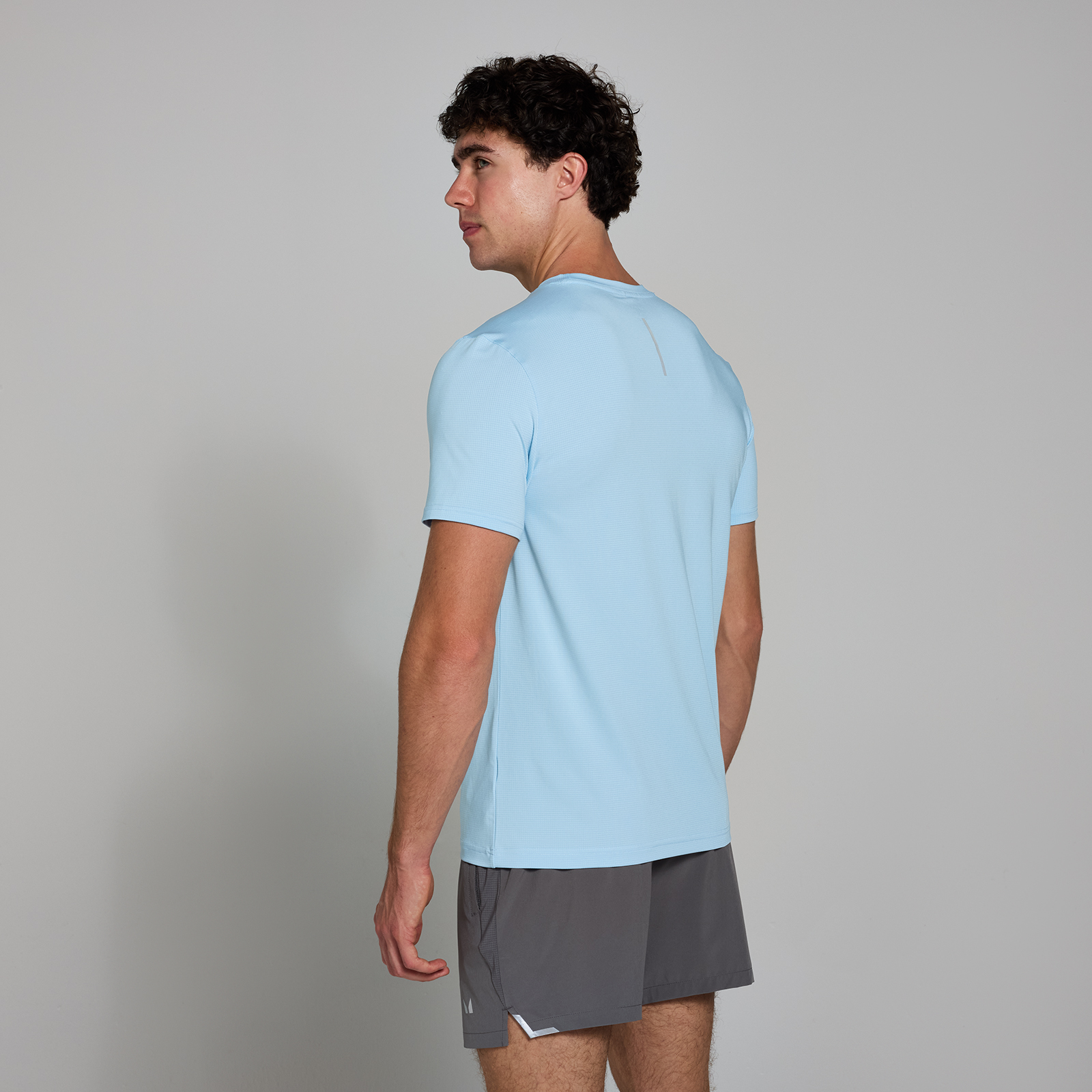 5059883404363 - MP Herren Active Gitter-T-Shirt – Himmelblau - XS