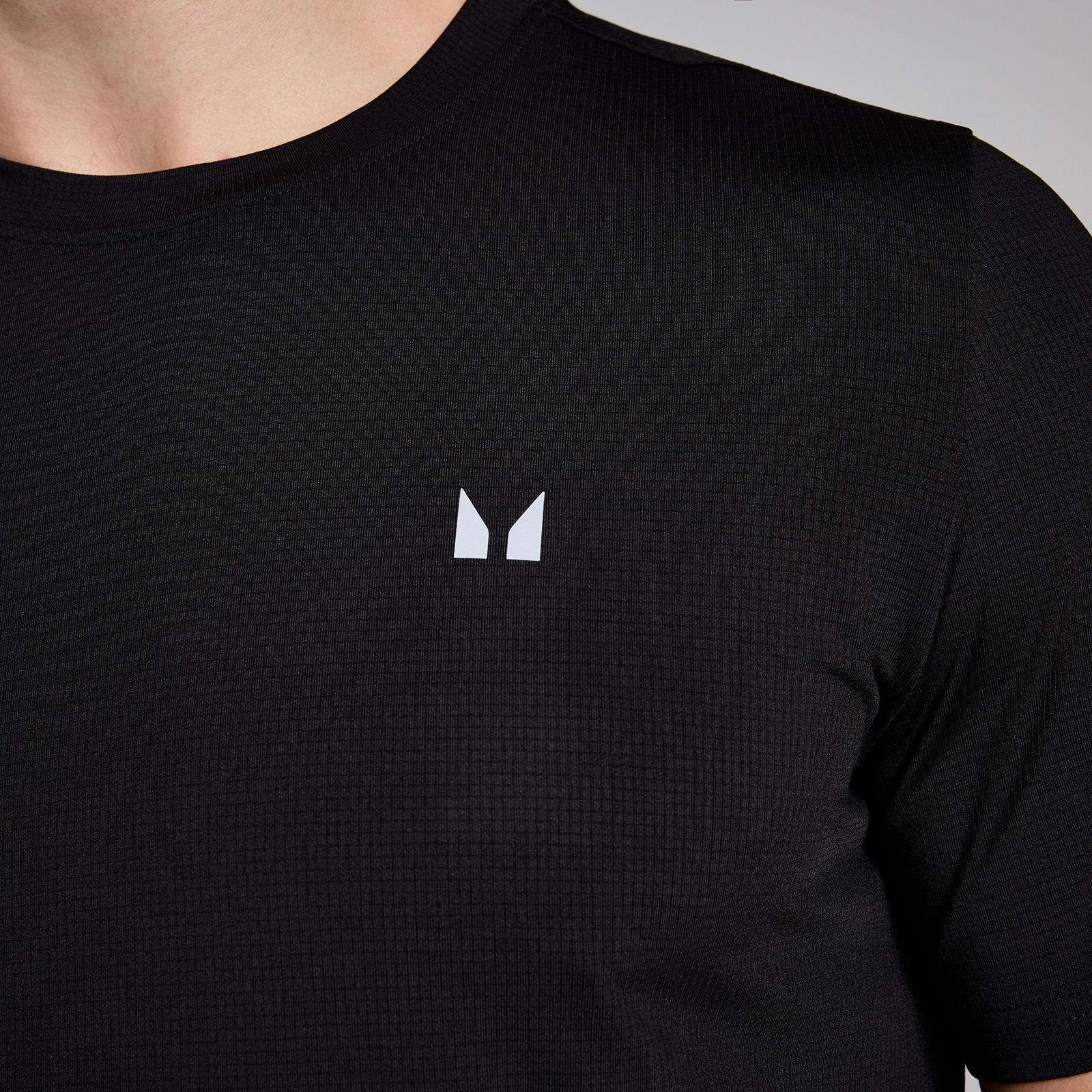 Thumbnail - MP Herren Active Gitter-T-Shirt – Schwarz - XXL