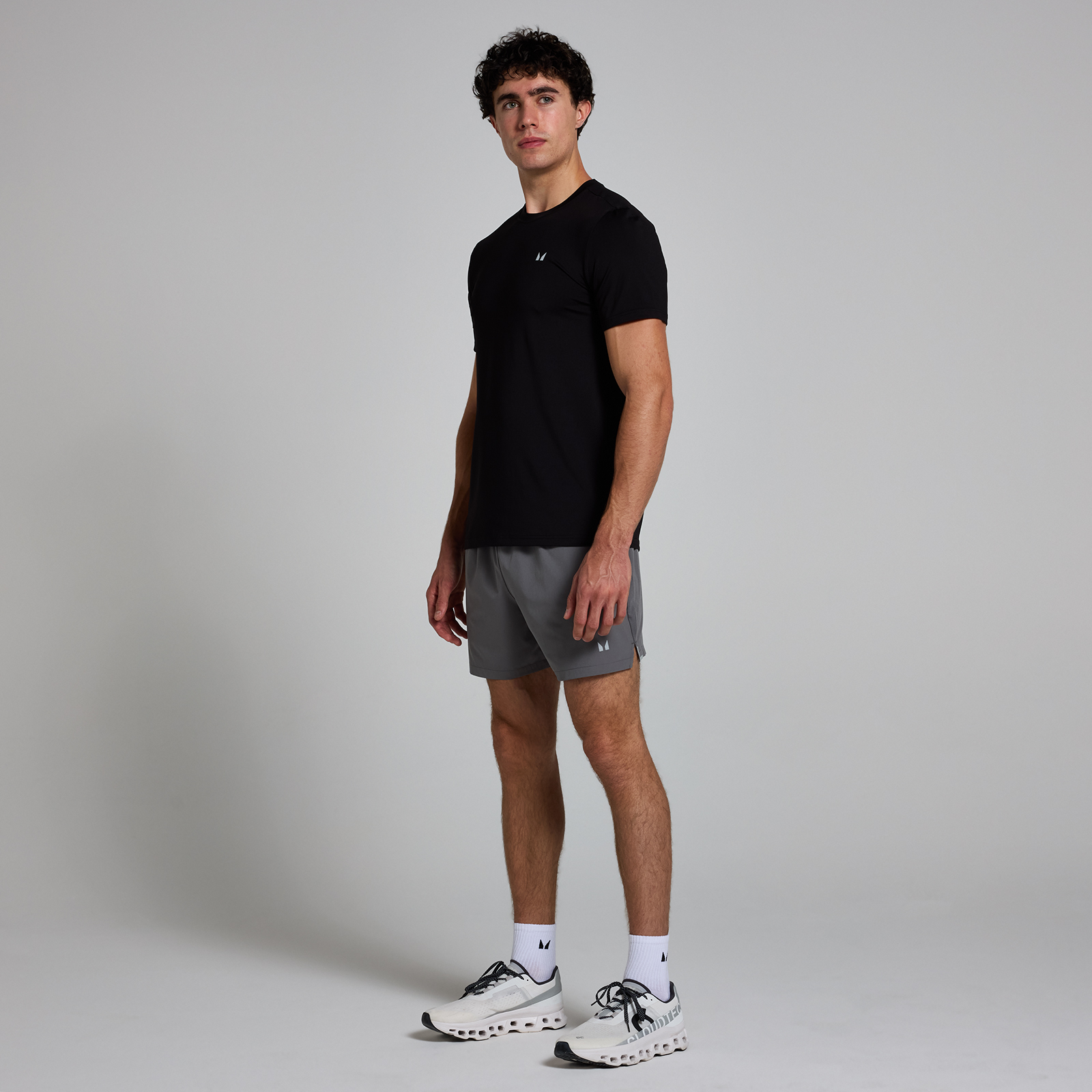 5059883404011 - MP Herren Active Gitter-T-Shirt – Schwarz - S
