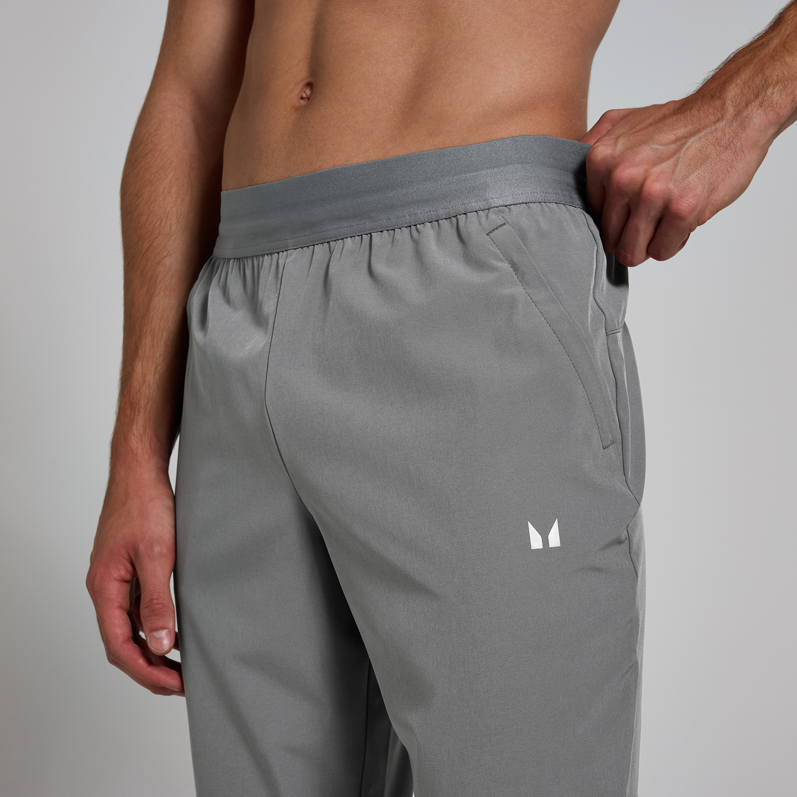 Thumbnail - MP Herren Active Gewebte Jogginghose – Grau - XL
