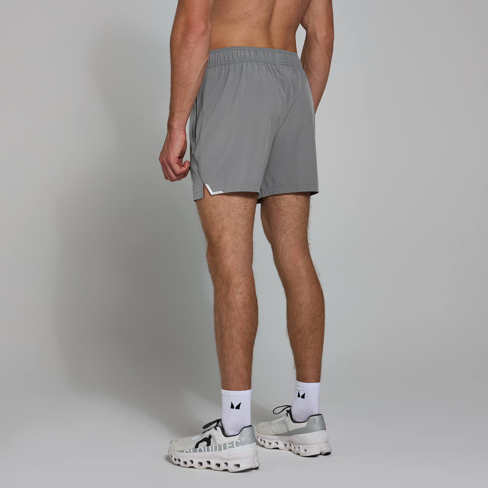 MP Herren Active Gewebte 13-cm-Shorts – Grau - M