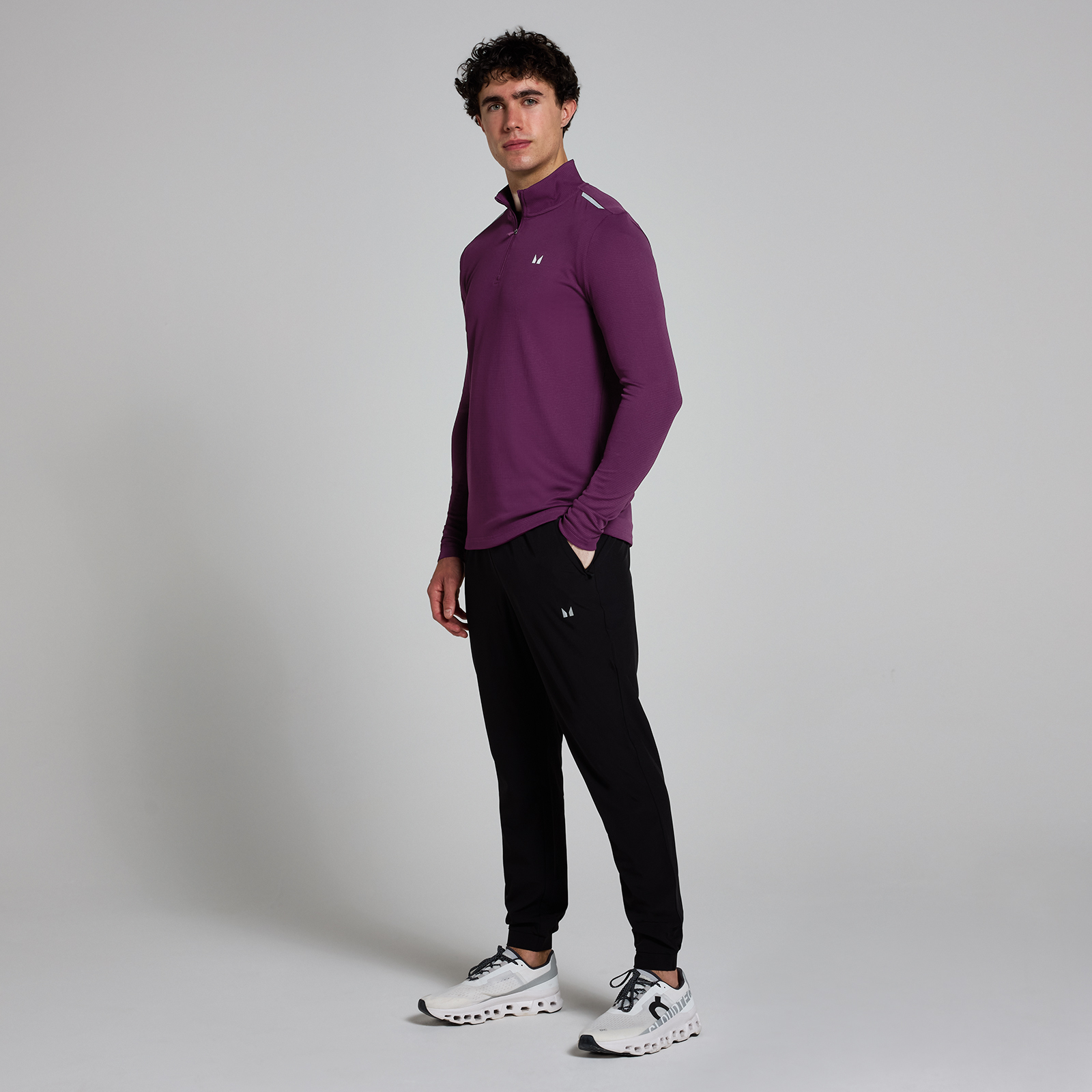 5059883403632 - MP Herren Active Top mit 1 4-Reißverschluss – Violett - XXL 5059883403632 - MP Herren Active Top mit 1 4-Reißverschluss – Violett - XXL