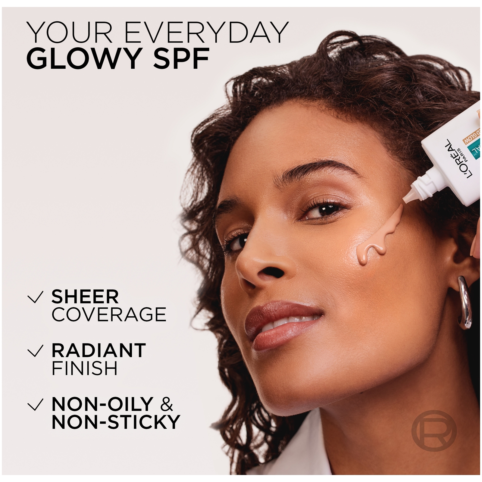 Thumbnail - L'Oreal Paris Hyaluronic Filler Water Cream & Tinted Glow SPF50+ (Various Shades) - Bronze Glow