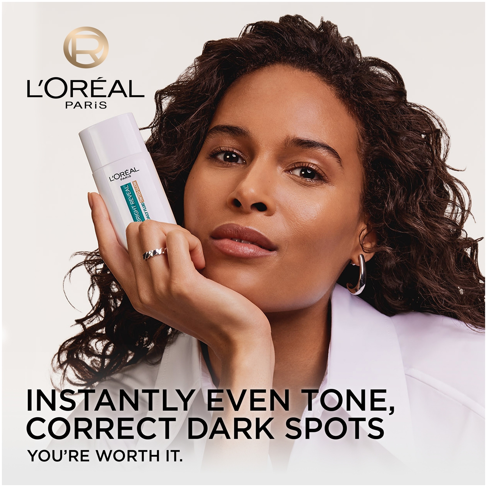 Thumbnail - L'Oreal Paris Hyaluronic Filler Water Cream & Tinted Glow SPF50+ (Various Shades) - Bronze Glow