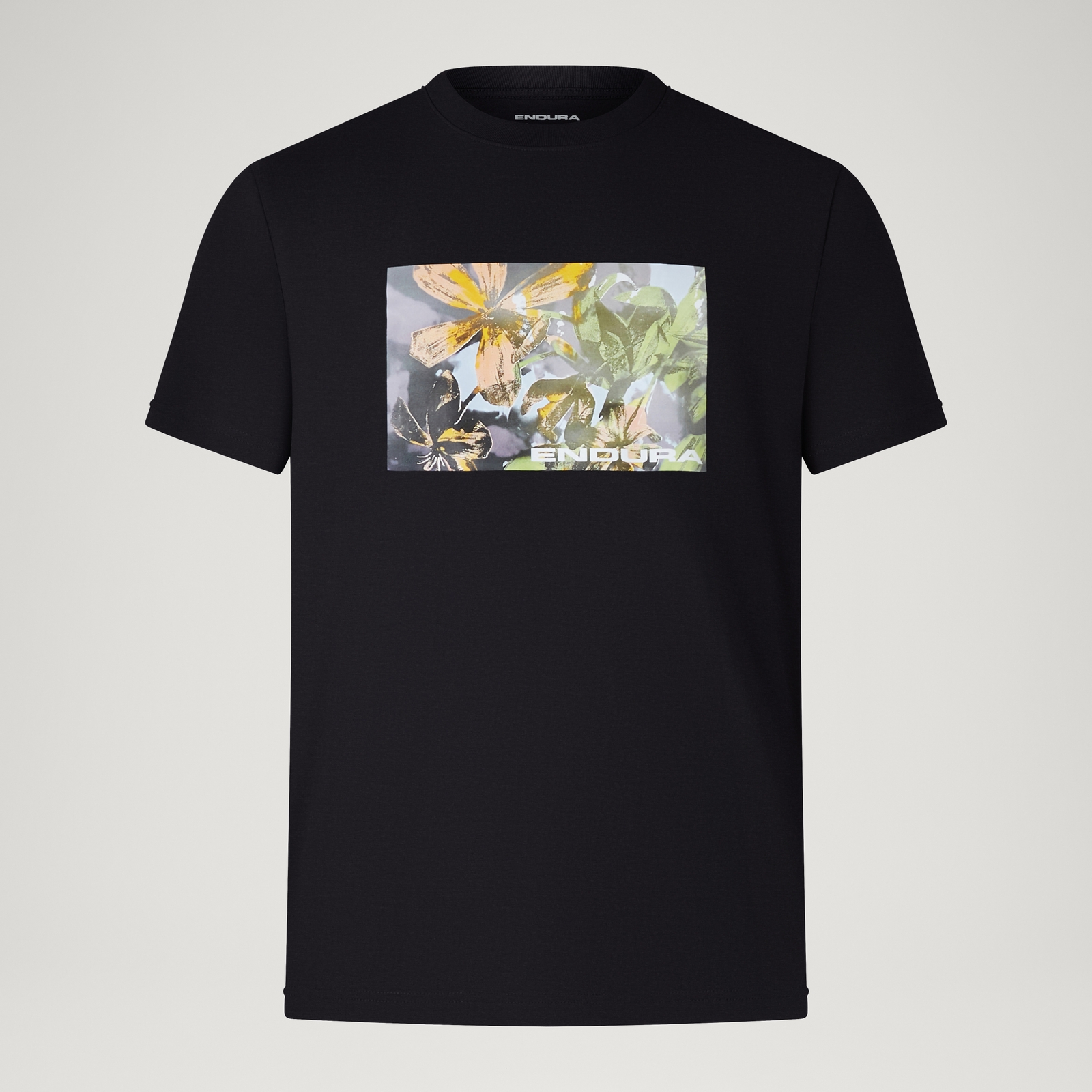 Endura Ltd Stack Logo Graphic Tee - Black | Extra 10% off first order.