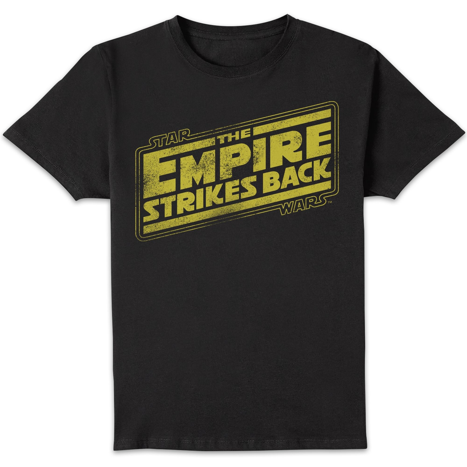 Star Wars Empire Strikes Back Logo Unisex T-Shirt - Black - XXL