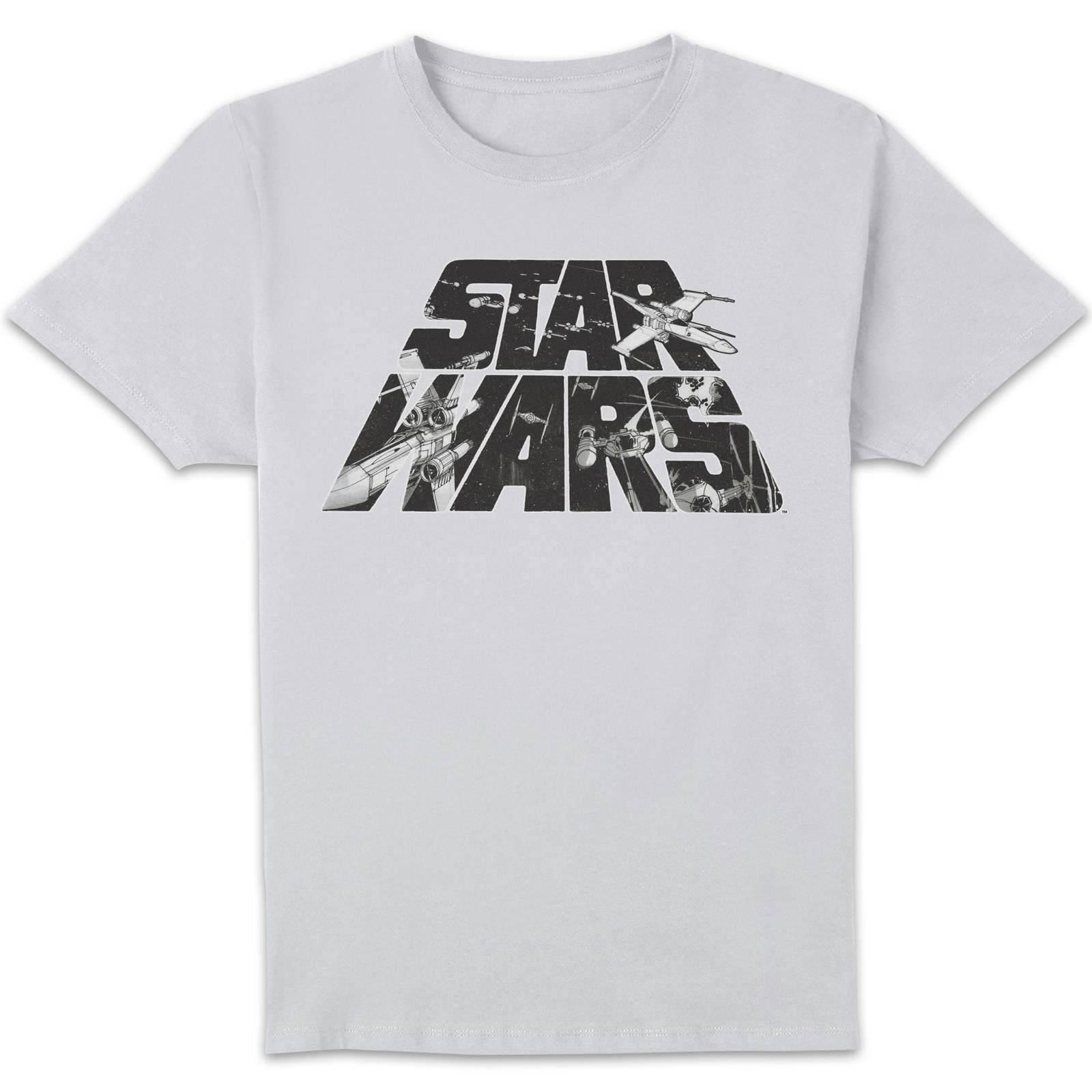 Star Wars Vintage Logo Unisex T-Shirt - White - L