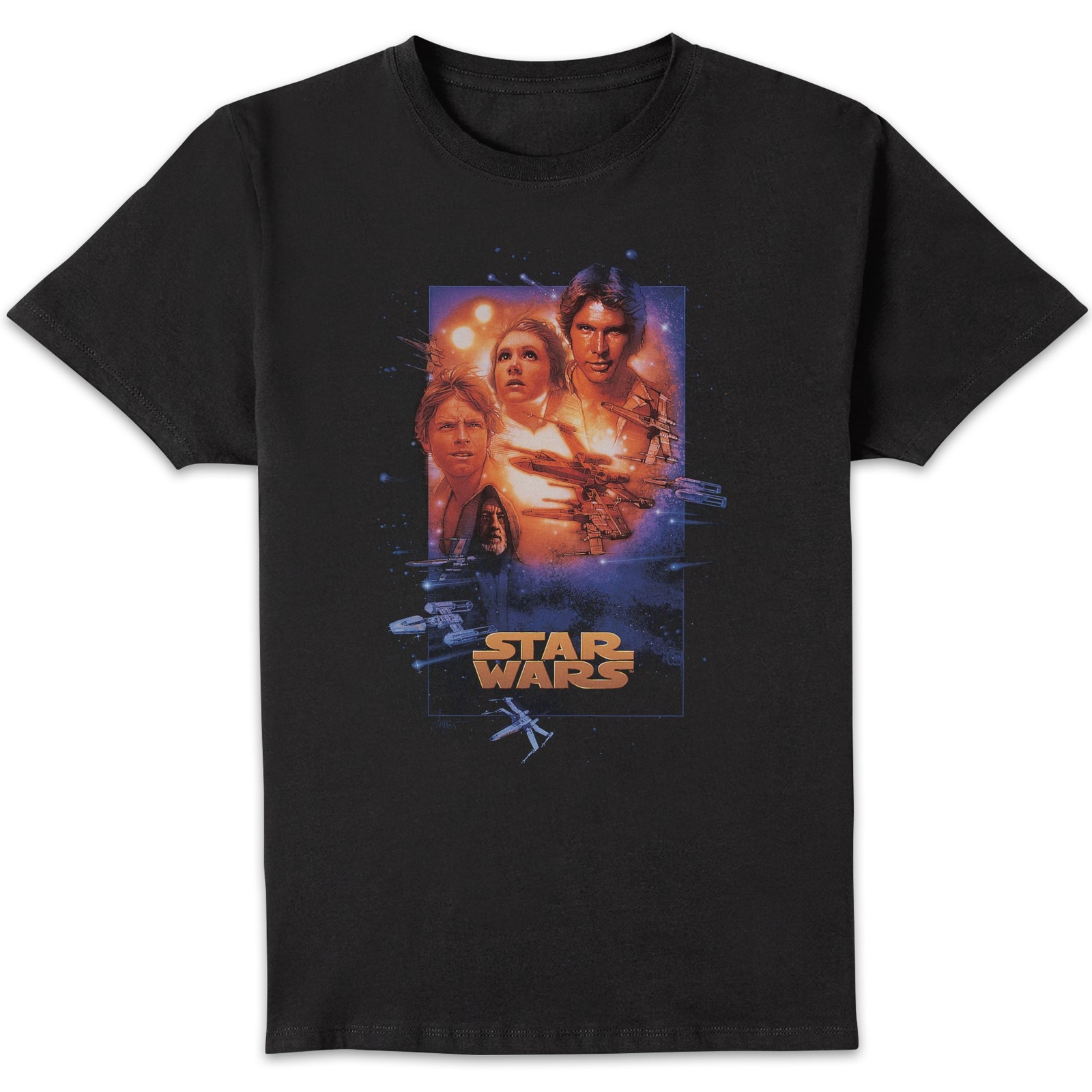 Star Wars A New Hope Unisex T-Shirt - Black - 4XL