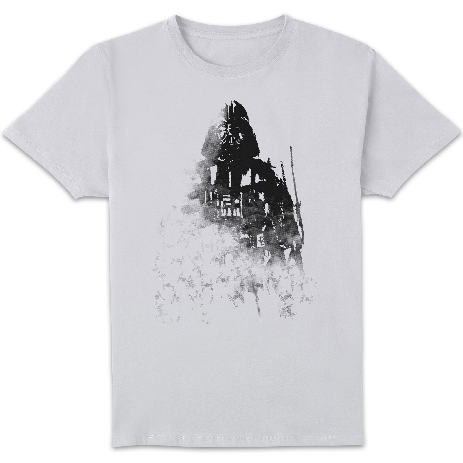 Star Wars Faded Vader Unisex T-Shirt - White - M