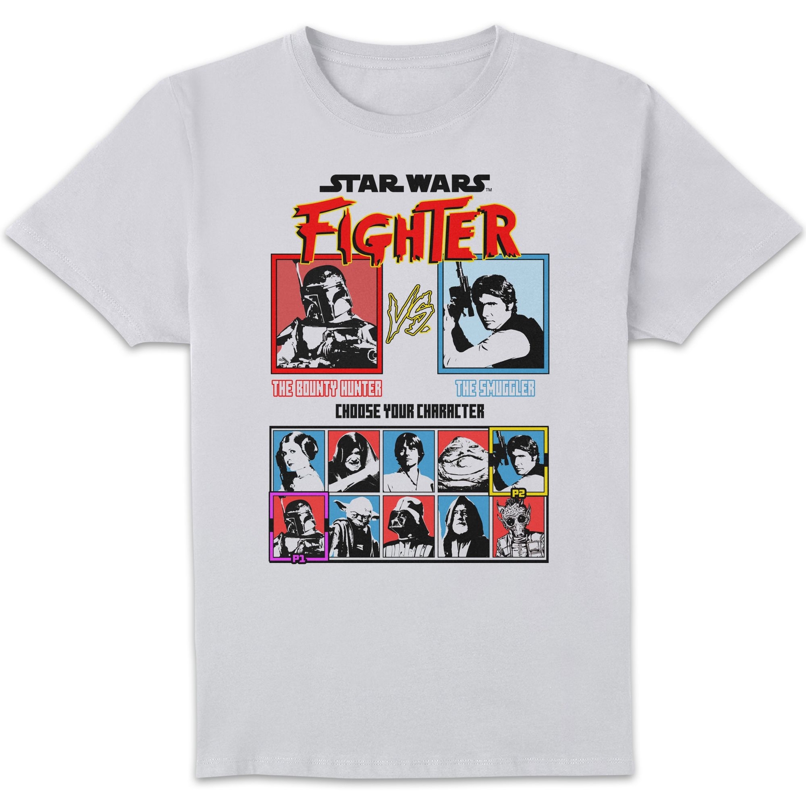 Star Wars Vs Screen Unisex T-Shirt - White - S
