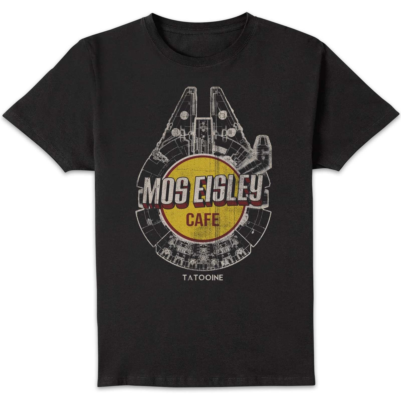 Star Wars Mos Eisley Cafe Unisex T-Shirt - Black - 4XL