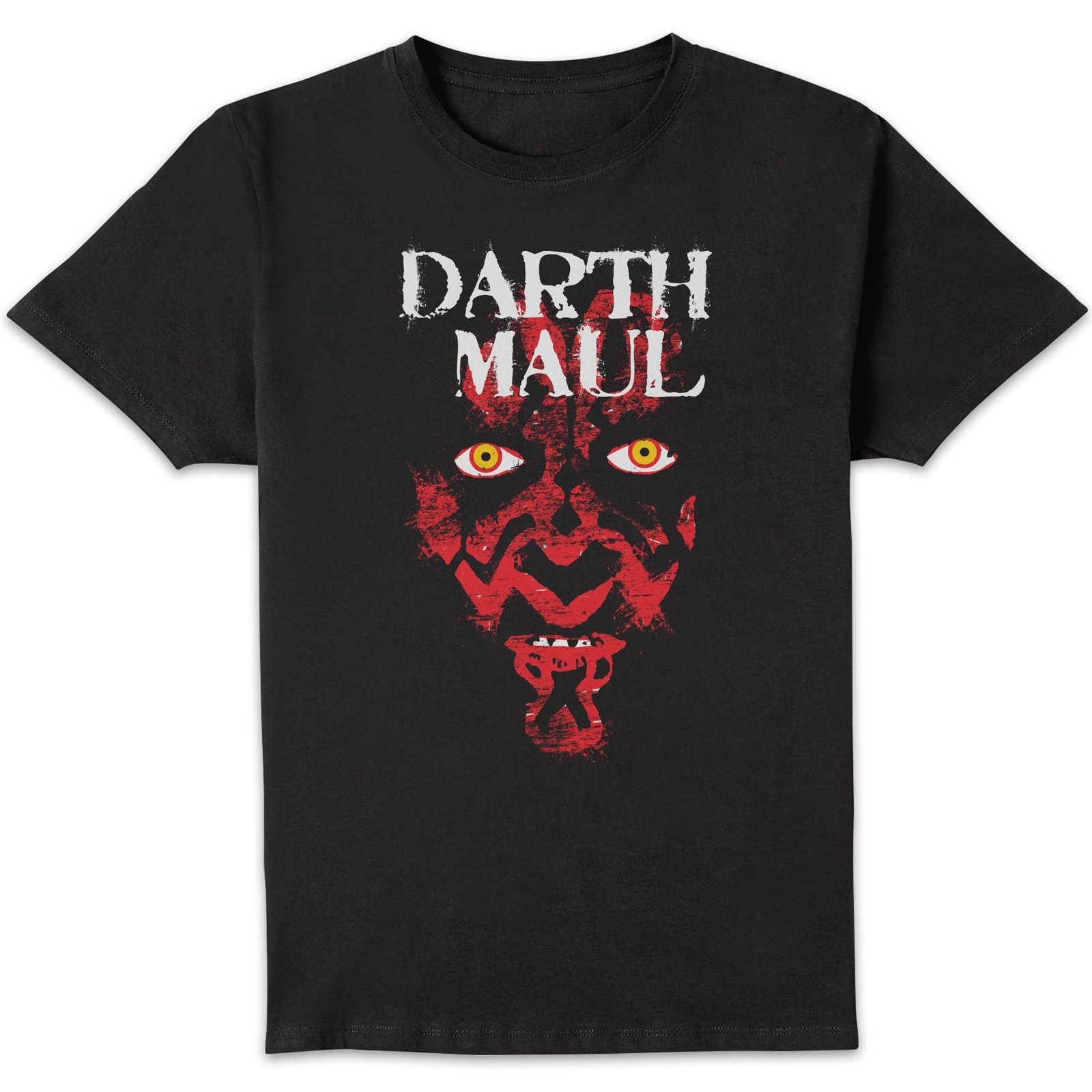 Star Wars Darth Maul Face Unisex T-Shirt - Black - XL