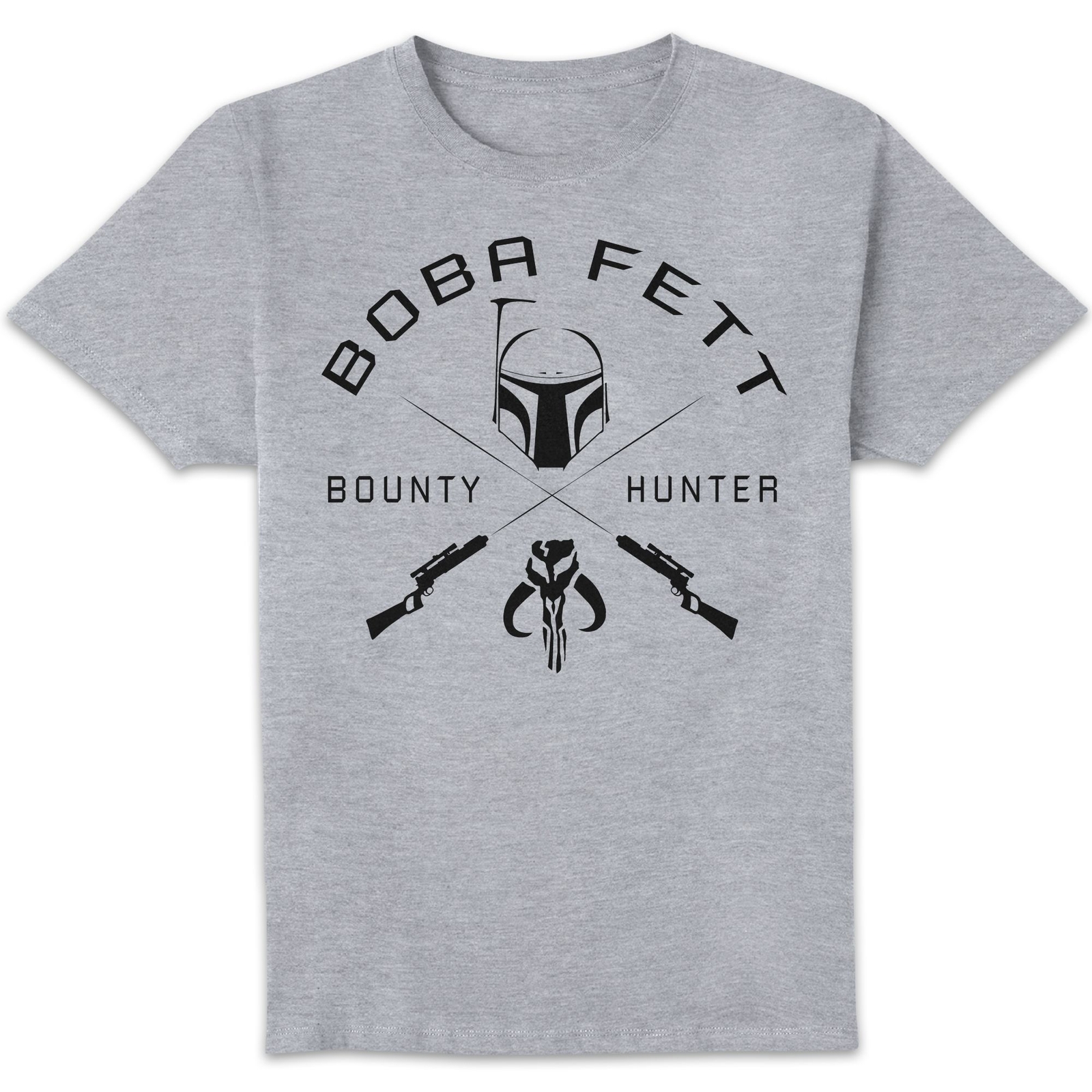 Star Wars Bounty Hunter Crest Unisex T-Shirt - Grey - 4XL