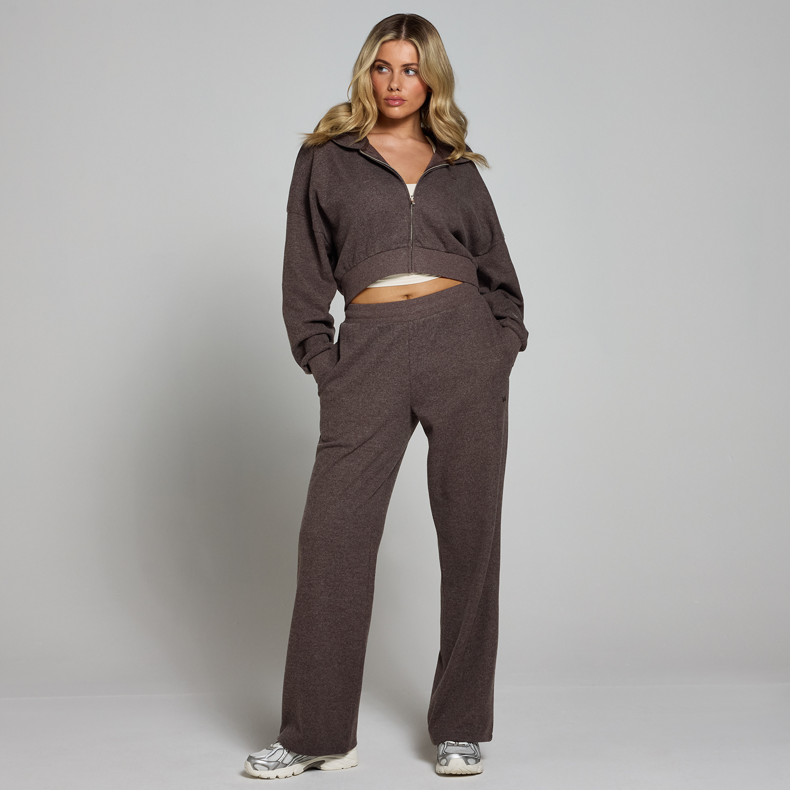 5059883404592 - MP Damen Soft Touch Kapuzenpulli mit durchgehendem Reißverschluss – Schokoladenbraun - XXL 5059883404592 - MP Damen Soft Touch Kapuzenpulli mit durchgehendem Reißverschluss – Schokoladenbraun - XXL