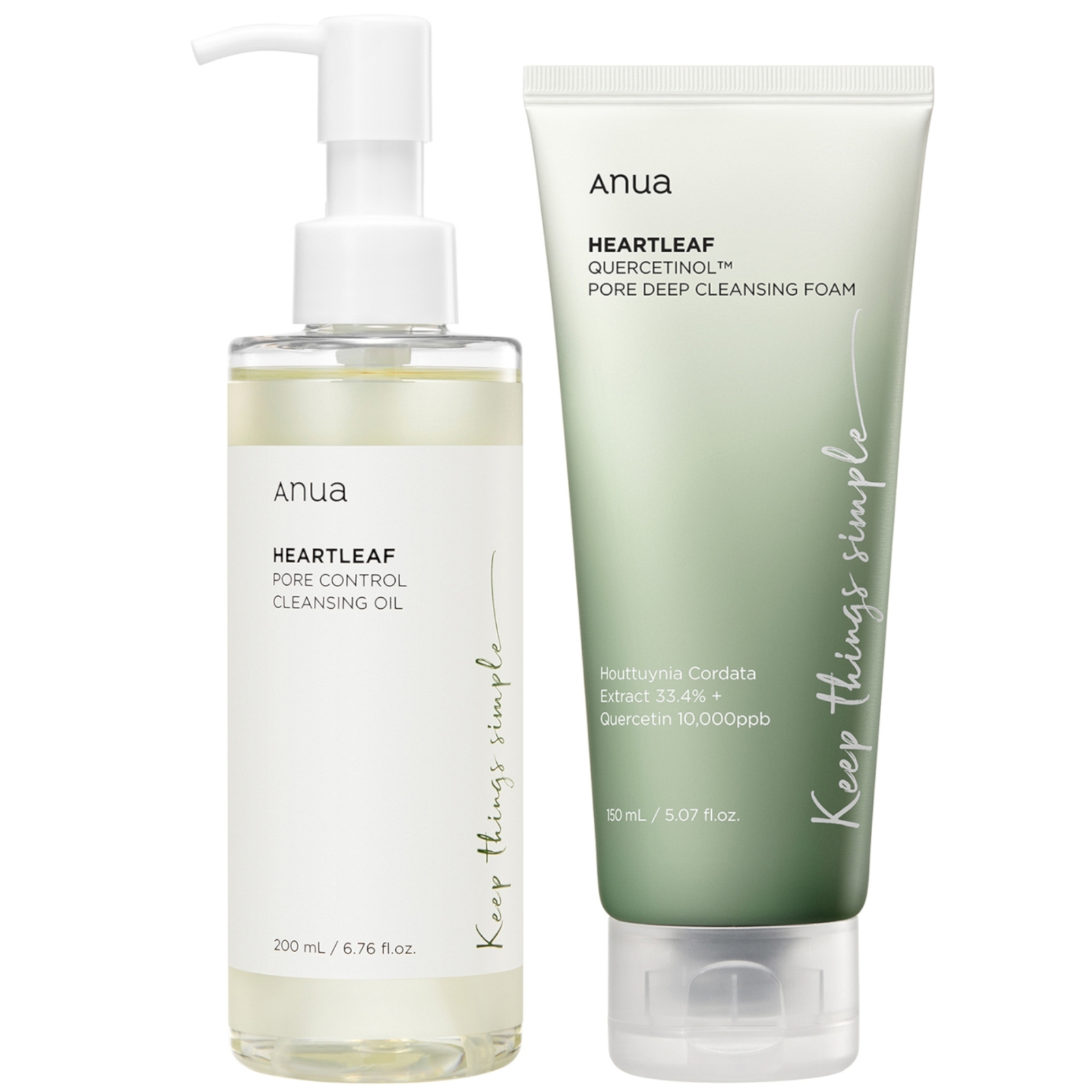 

Anua Double Cleansing Duo Bundle