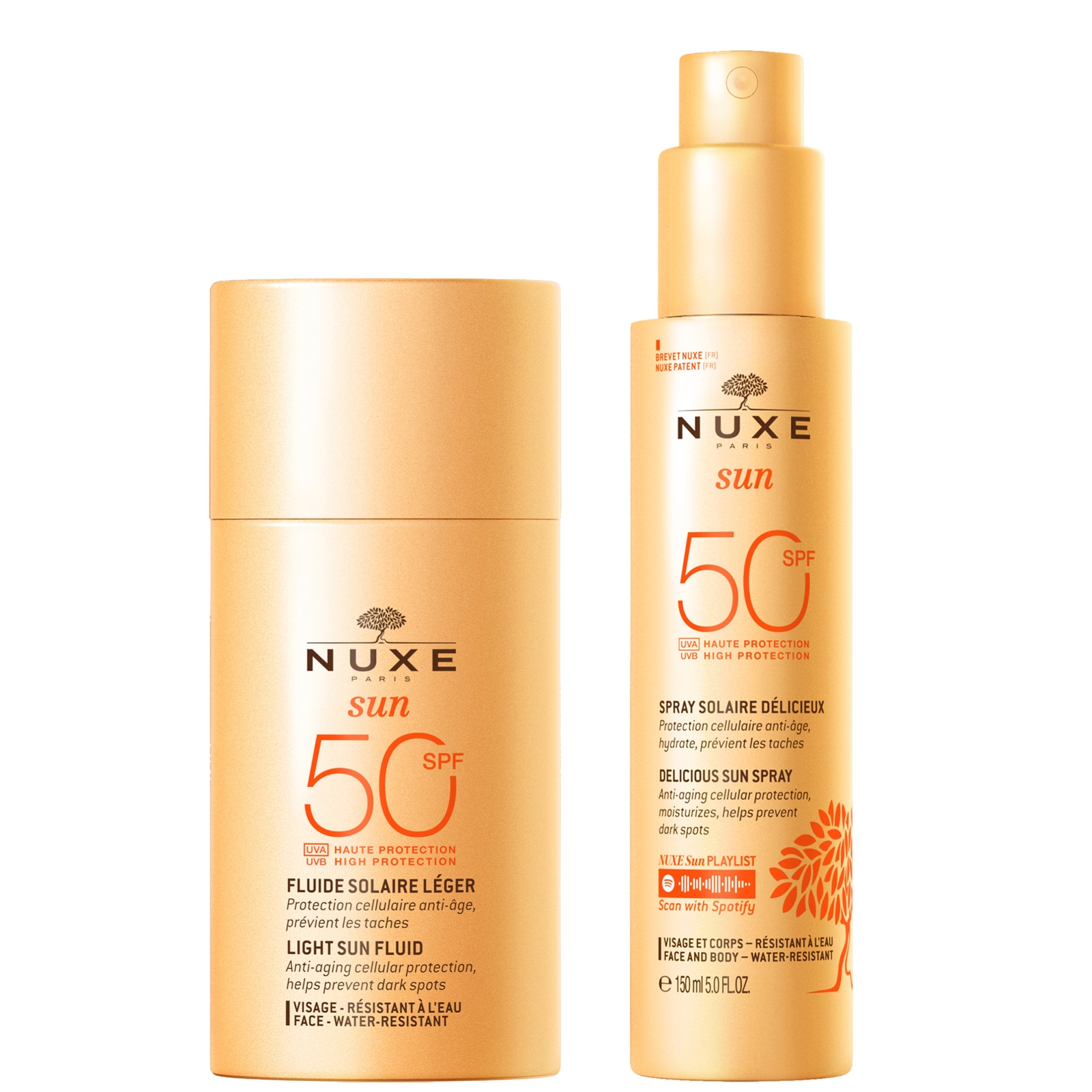 Nuxe Face And Body Spf Bundle