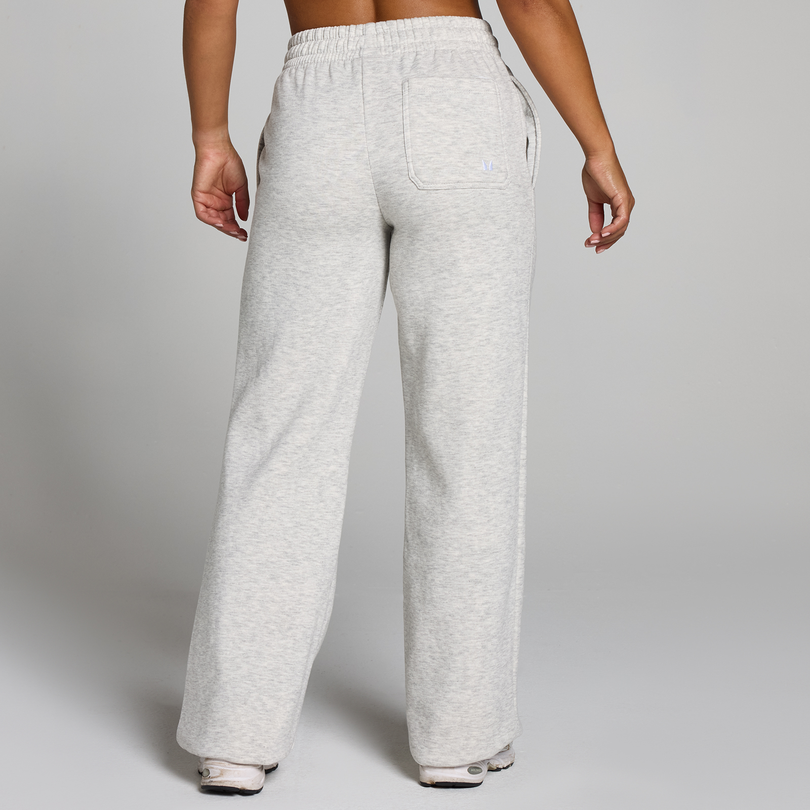 MP Damen Basics Jogginghose mit zierlicher Passform und geradem Bein – Hellgrau  - M