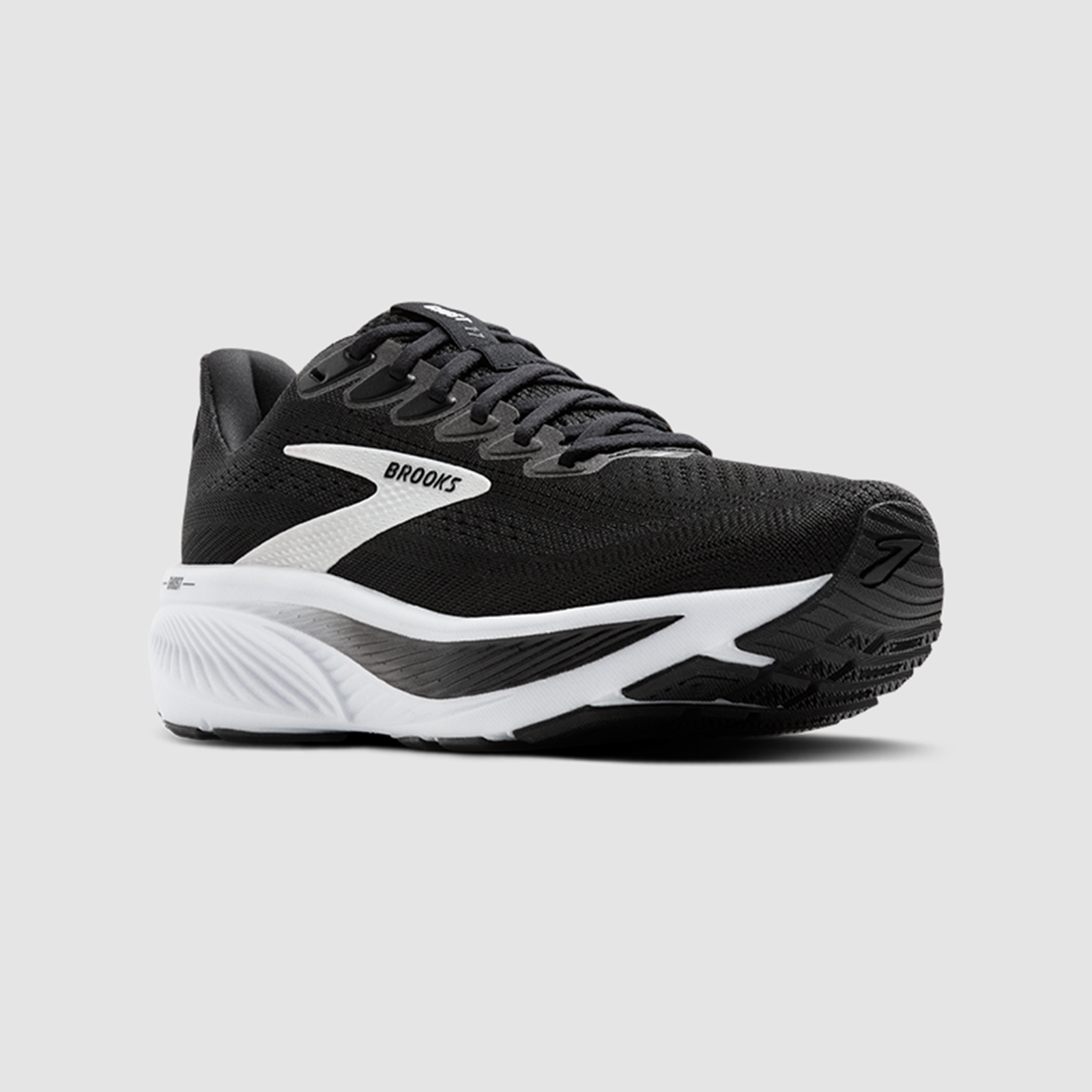 Myprotein UK Brooks Men's Ghost 17 - 090 Black/Grey/White - 8
