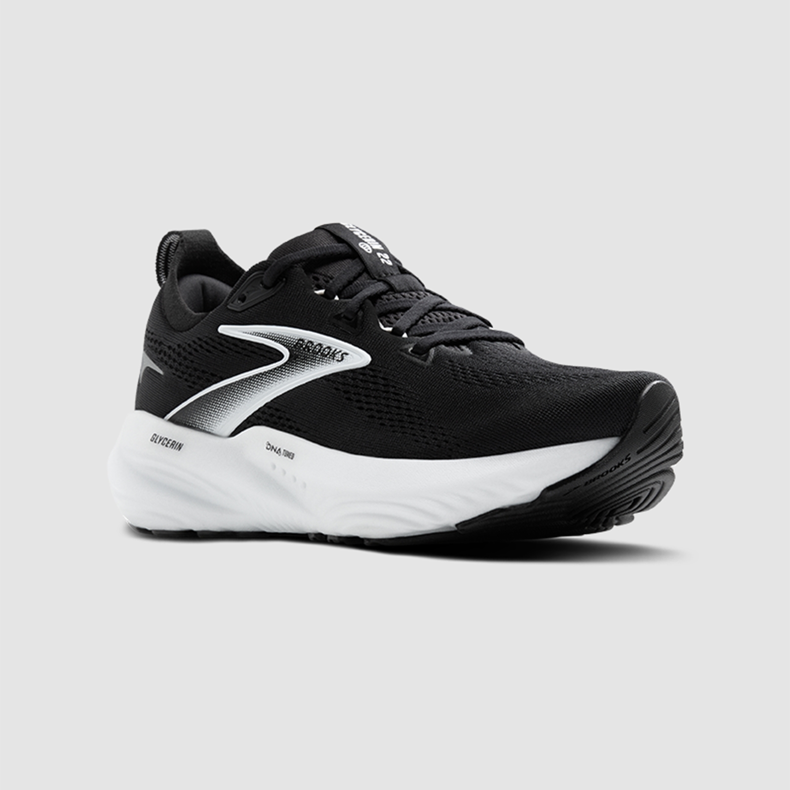 Myprotein UK Brooks Men's Glycerin 22 - 090 Black/Grey/White - 10