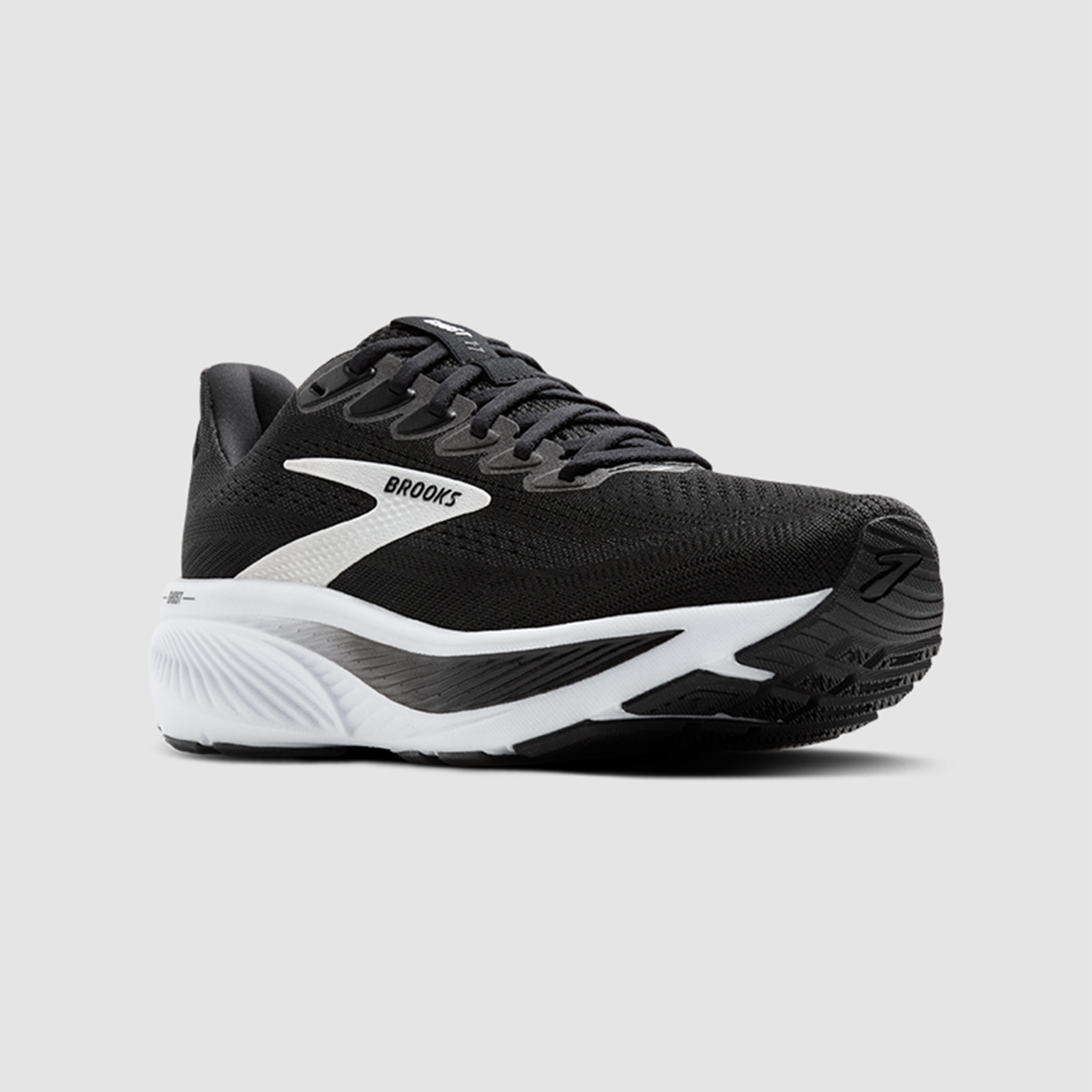 Brooks Women's Ghost 17 - 090 Black/Grey/White - 6