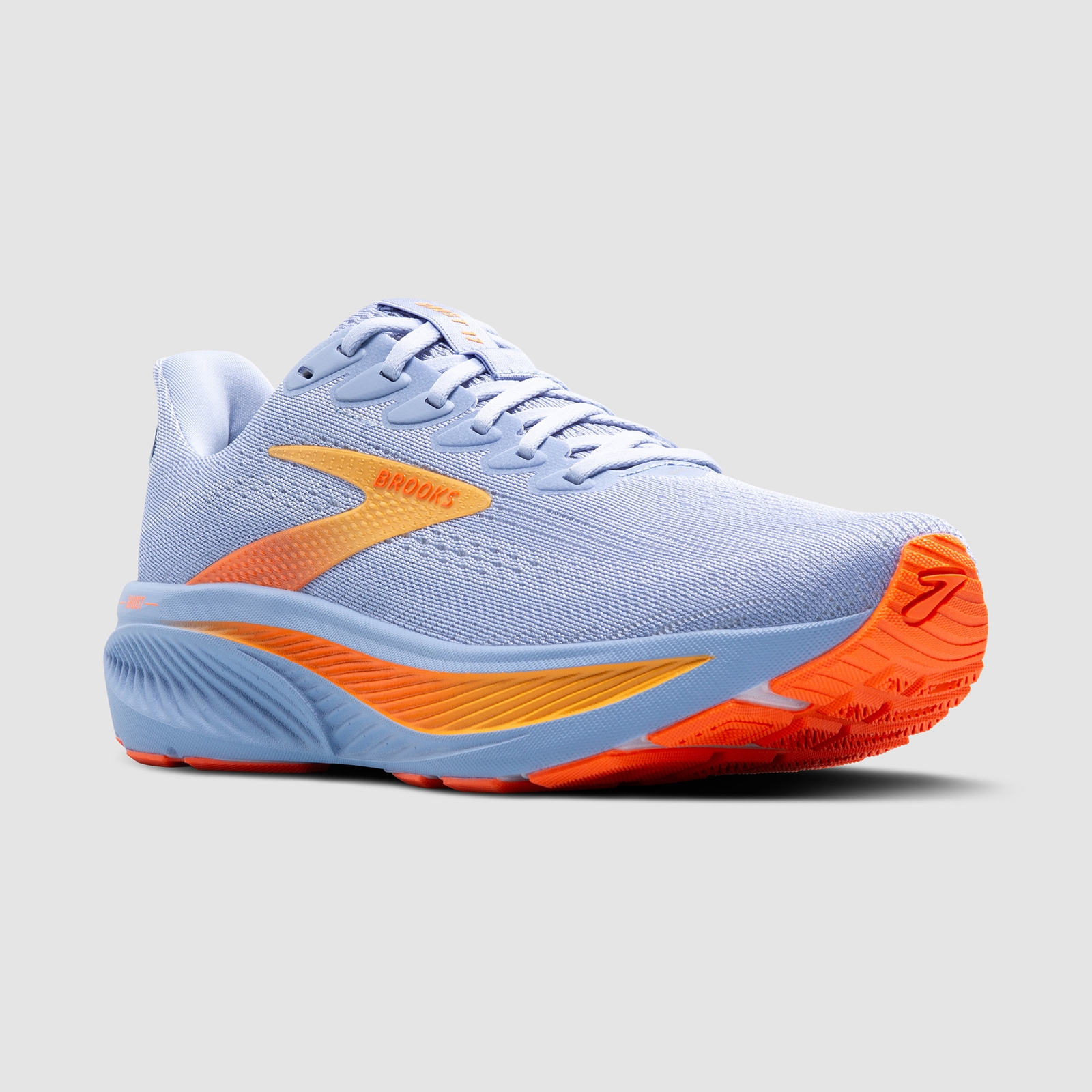 Myprotein UK Brooks Women's Ghost 17 - 443 Blue Heron/White/Orange - 4