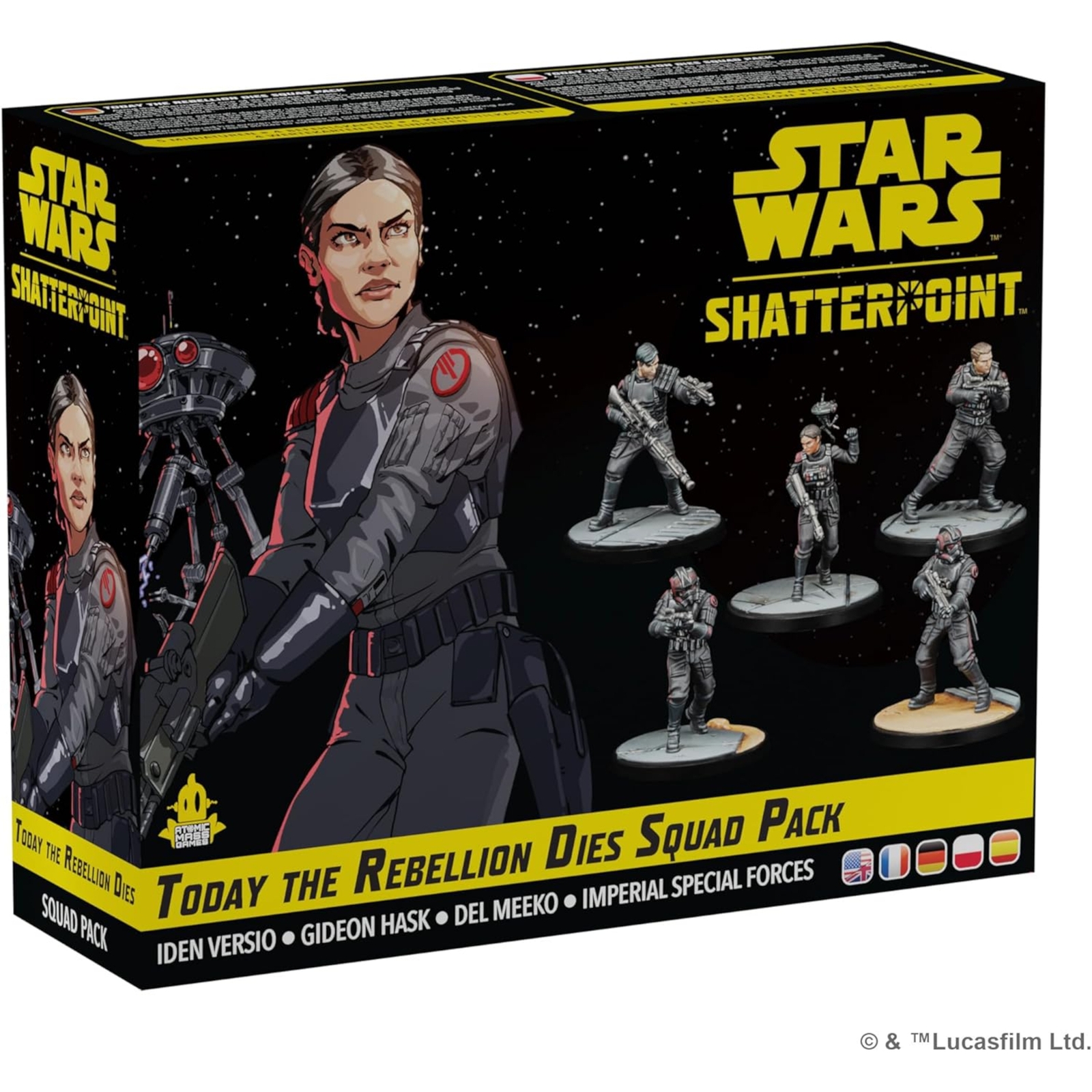 Star Wars: Shatterpoint Game Today the Rebellion Dies (Iden Versio) Squad Pack