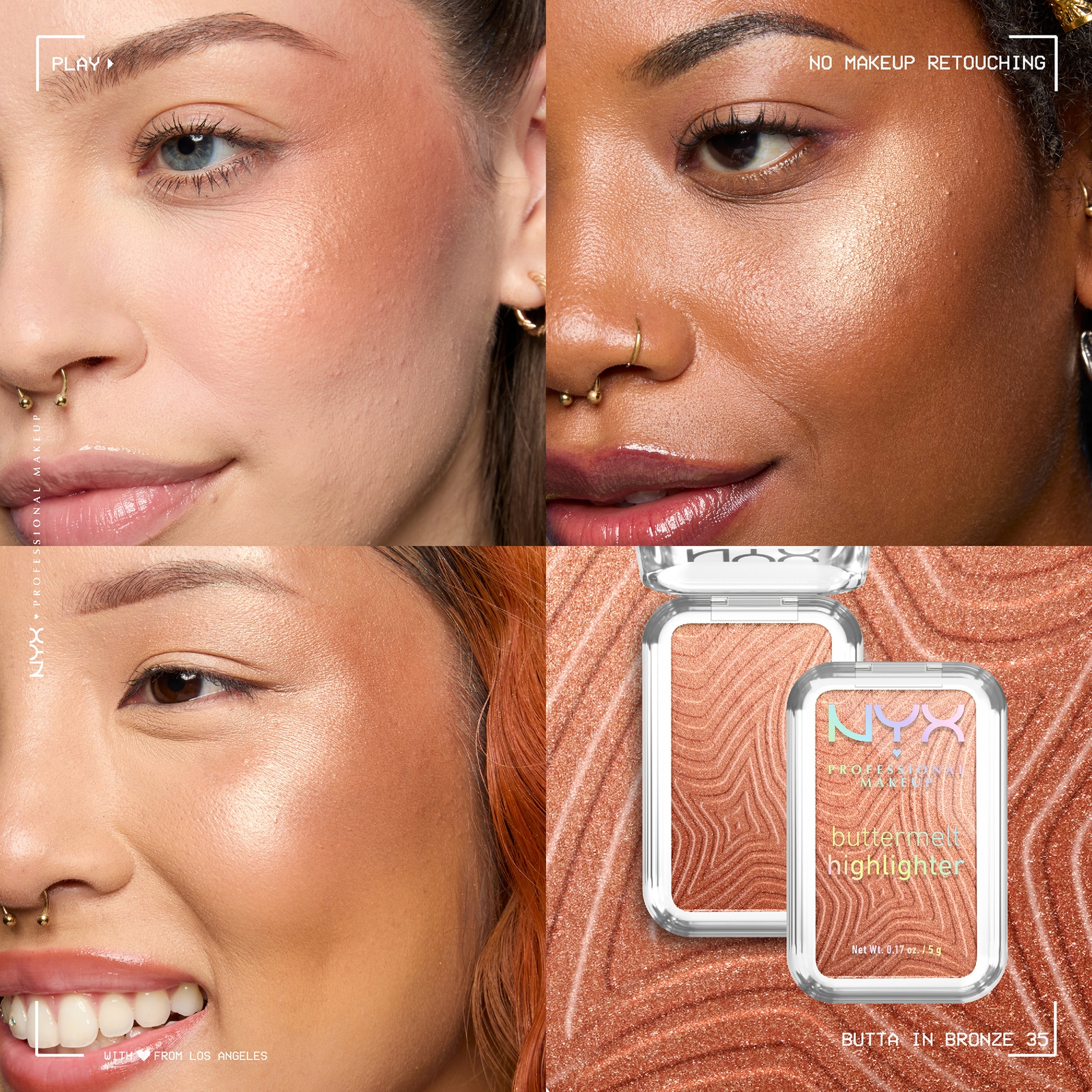 Thumbnail - NYX Professional Makeup Buttermelt Highlighter 5g (Various Shades) - Butta in Bronze
