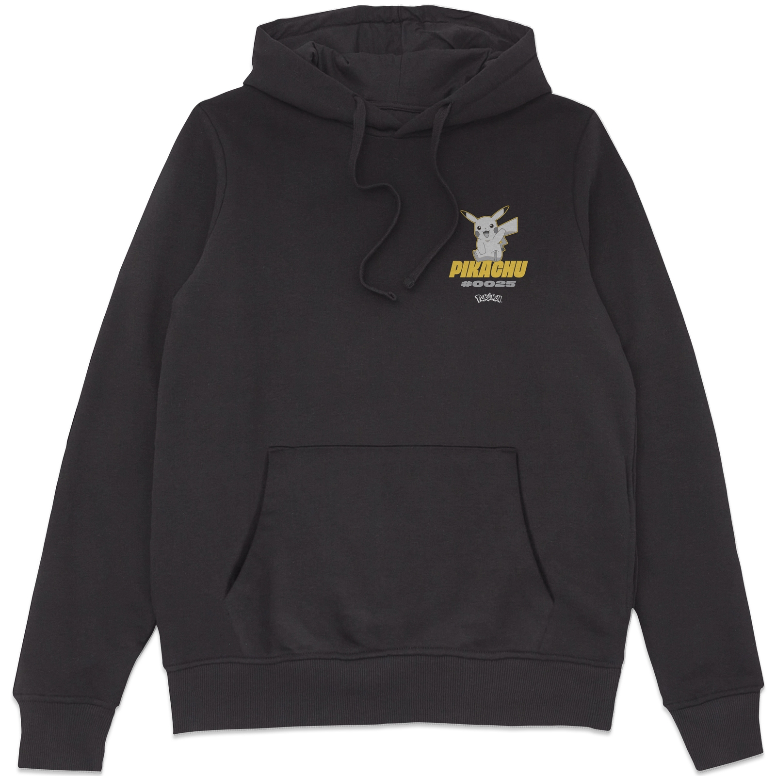 Pokémon Pikachu #0025 Unisex Hoodie - Black - M