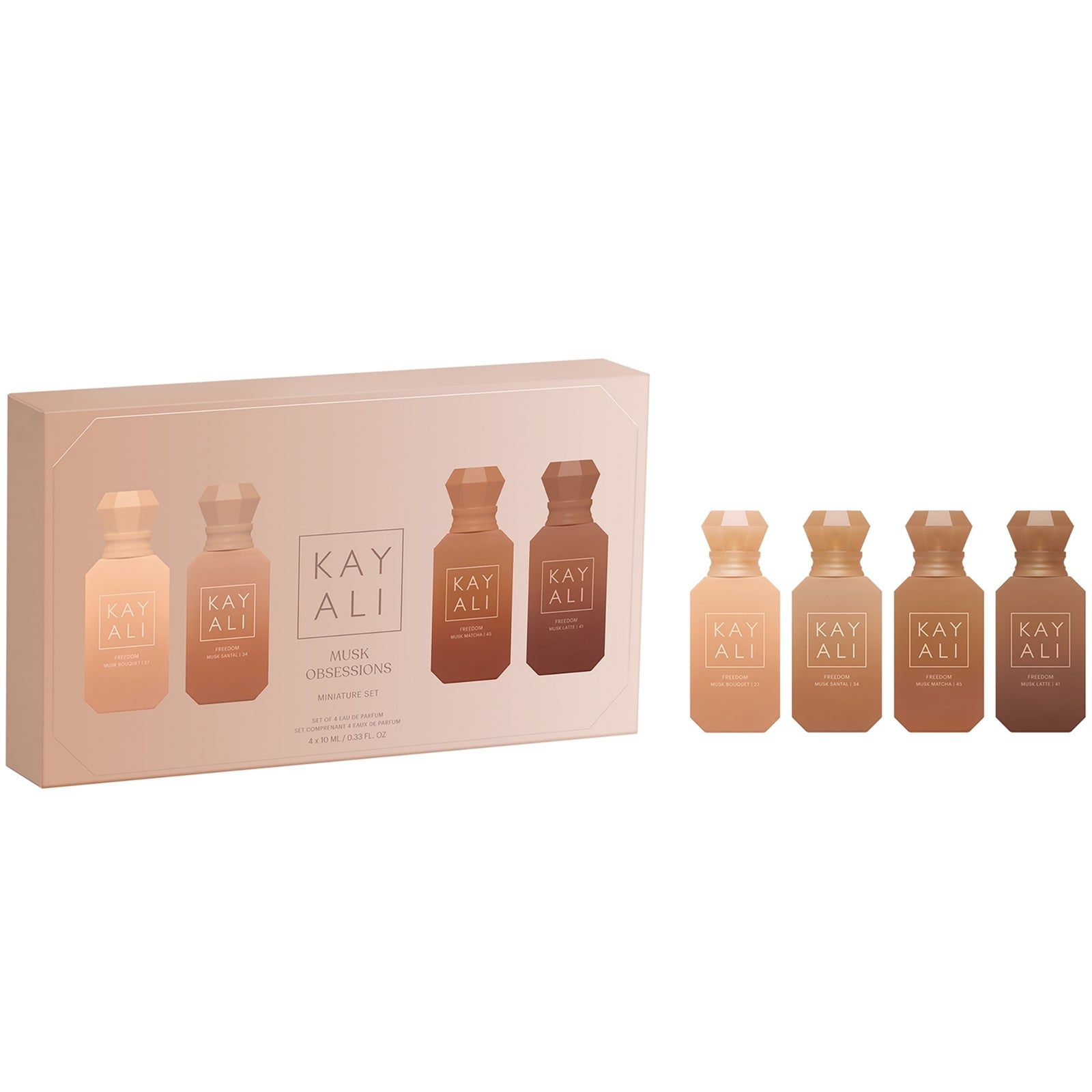 KAYALI Freedom EDP Miniature Set 4x10ml