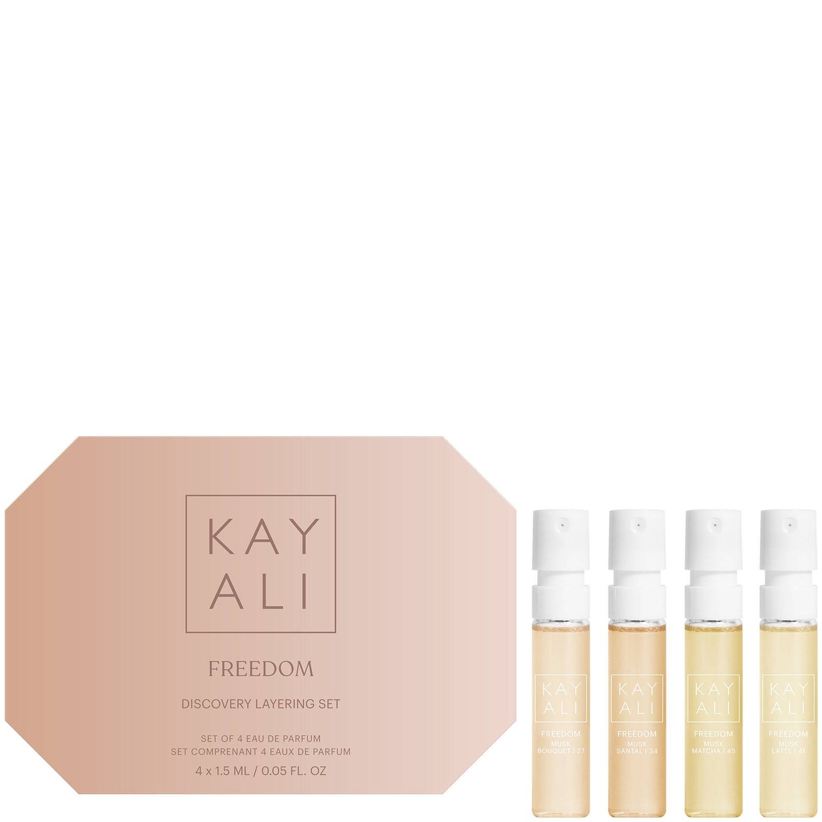 KAYALI Freedom EDP Sampler Set 4x1.5ml