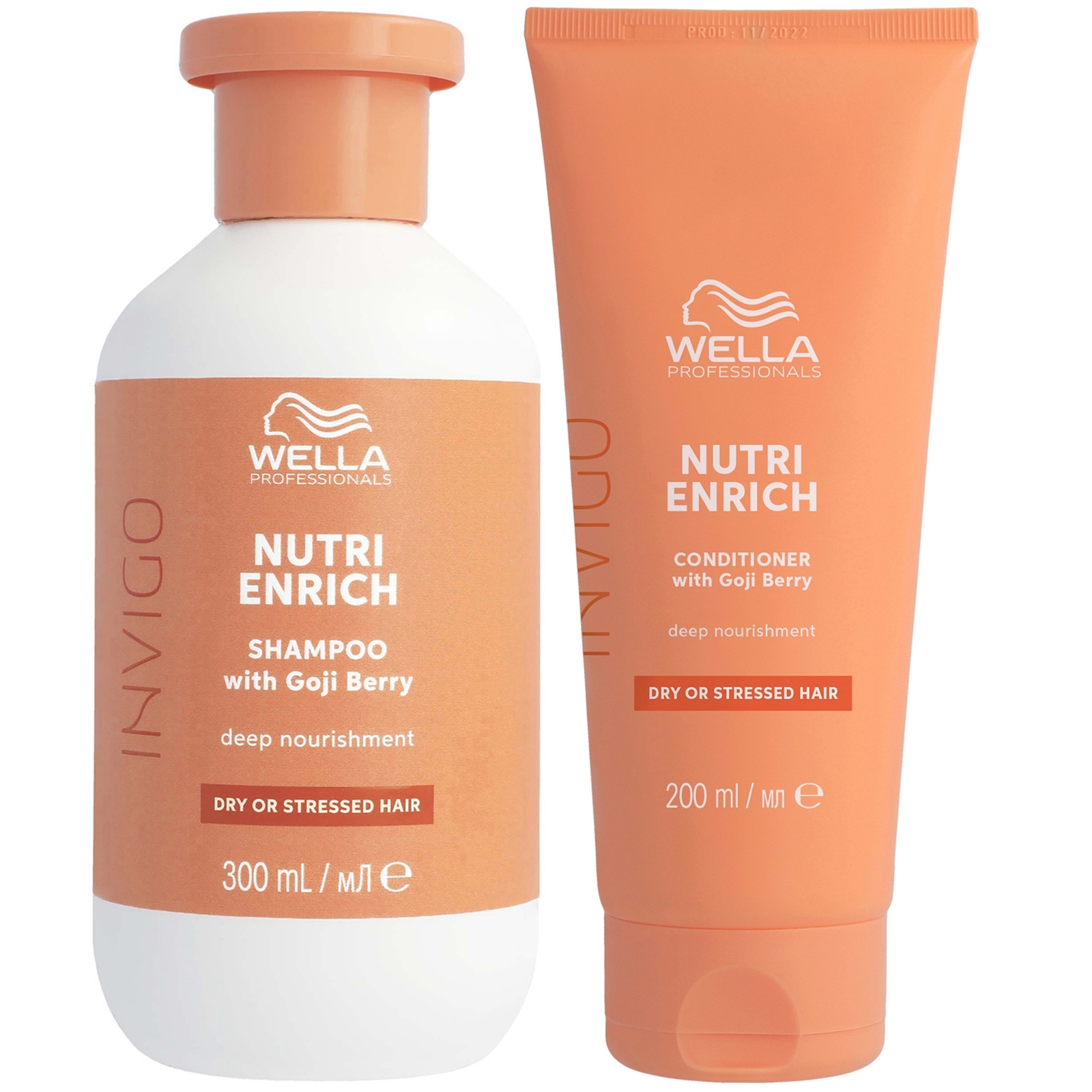 

Wella Professionals Care Invigo Nutri Enrich Deep Nourishing Shampoo and Conditioner Duo