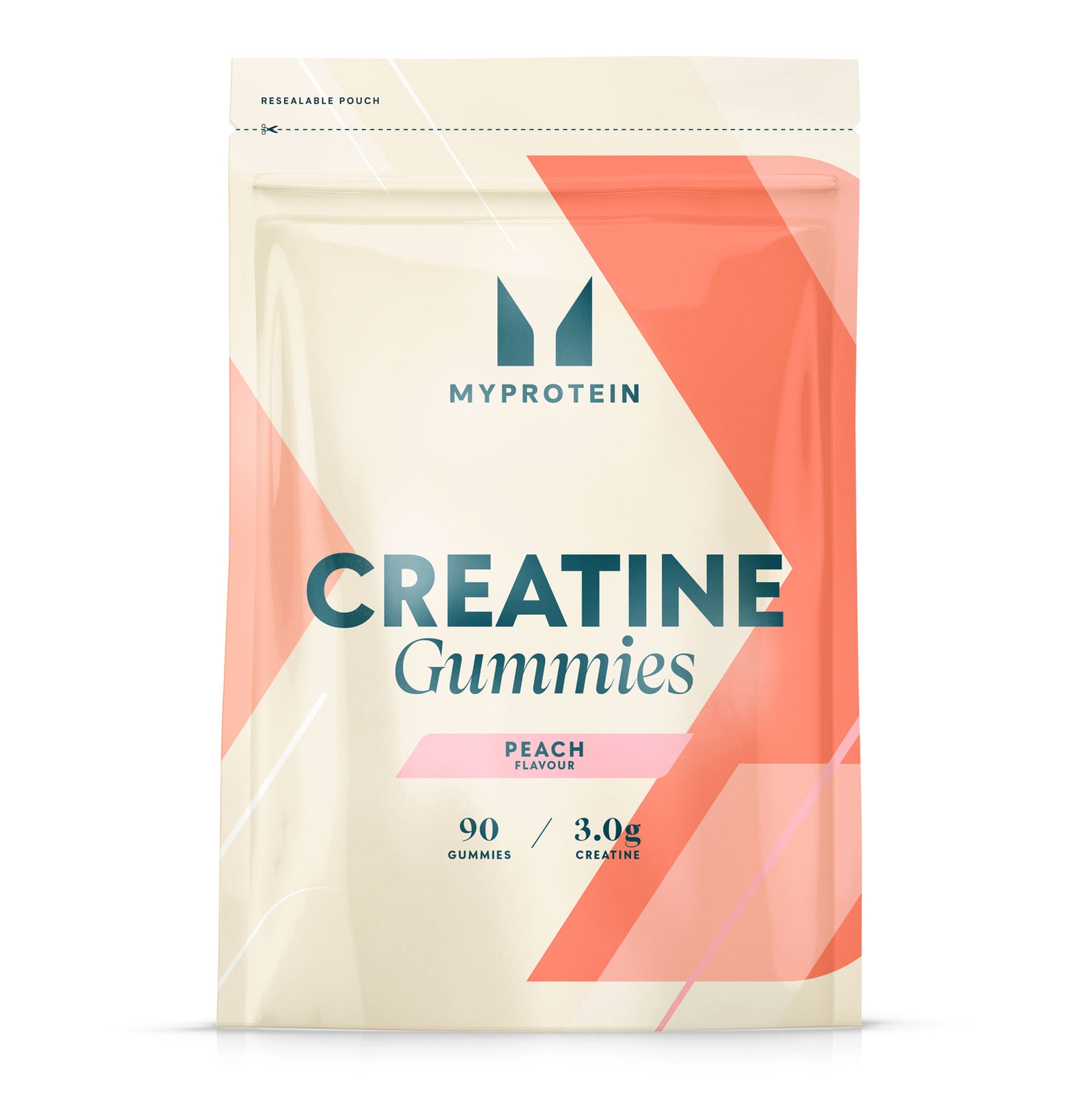 Pastilles gélifiées à la créatine - 30portions - Pêche