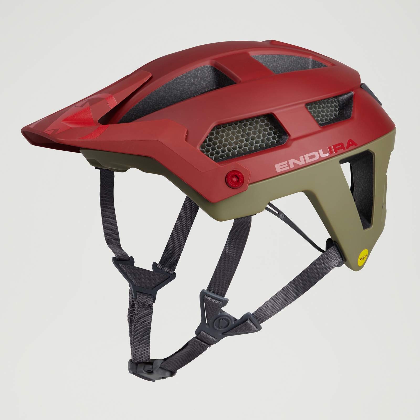 Endura SingleTrack Helmet Mips® - Red | Extra 10% off first order.