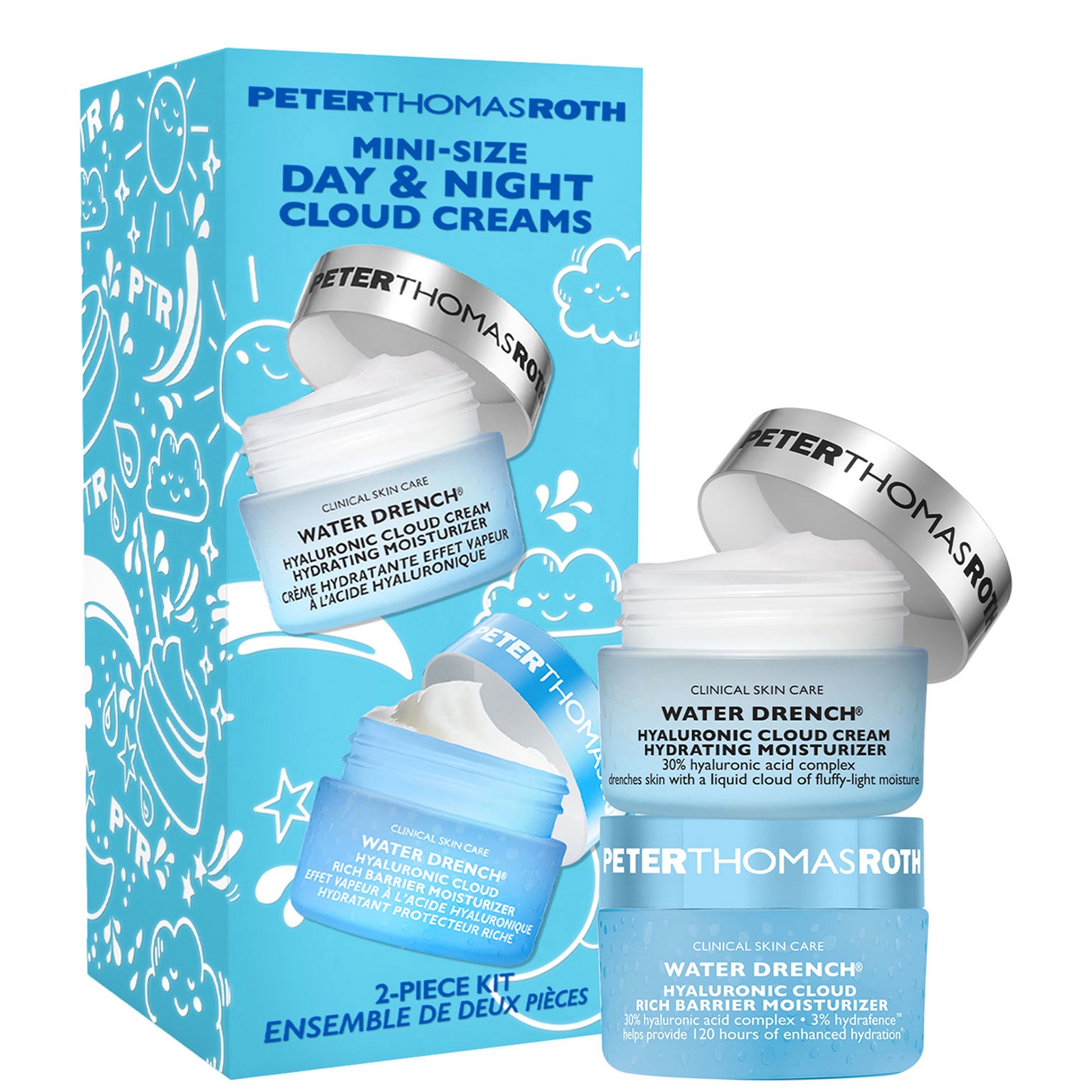 

Peter Thomas Roth Water Drench Mini-Size Day & Night Cloud Creams