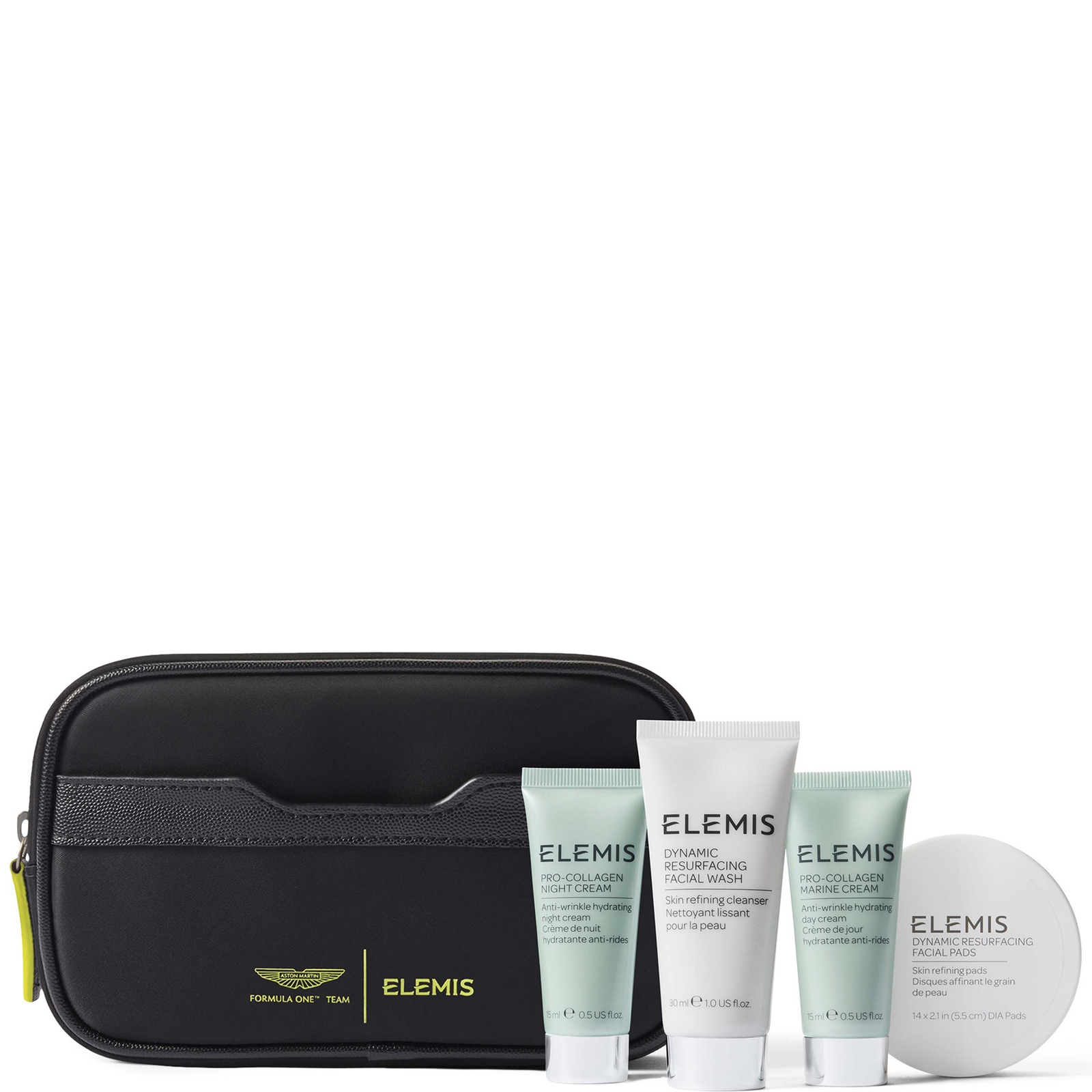 

Elemis x Aston Martin Aramco Formula One Team Discovery Skincare Collection