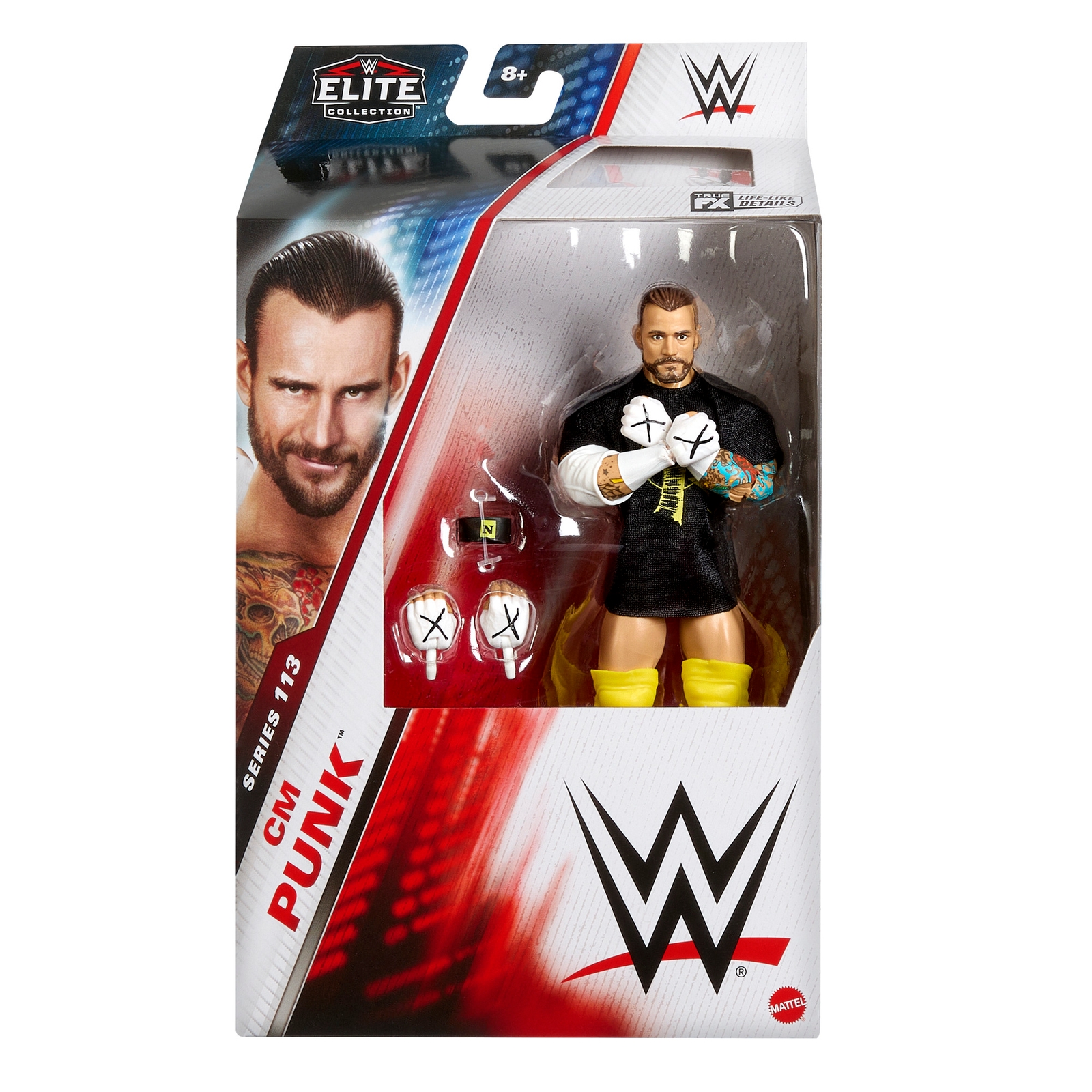 WWE Elite Series 113 CM Punk Action Figure (6 )