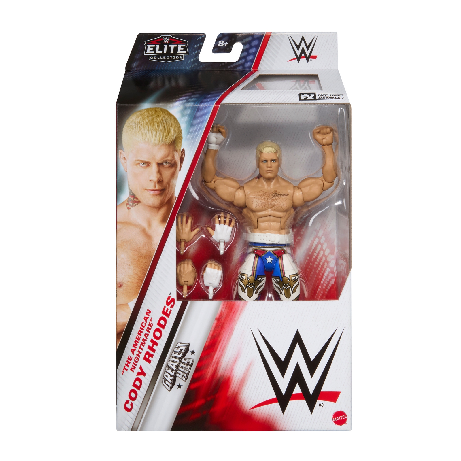 WWE Elite Greatest Hits 3 Cody Rhodes Action Figure (6 )