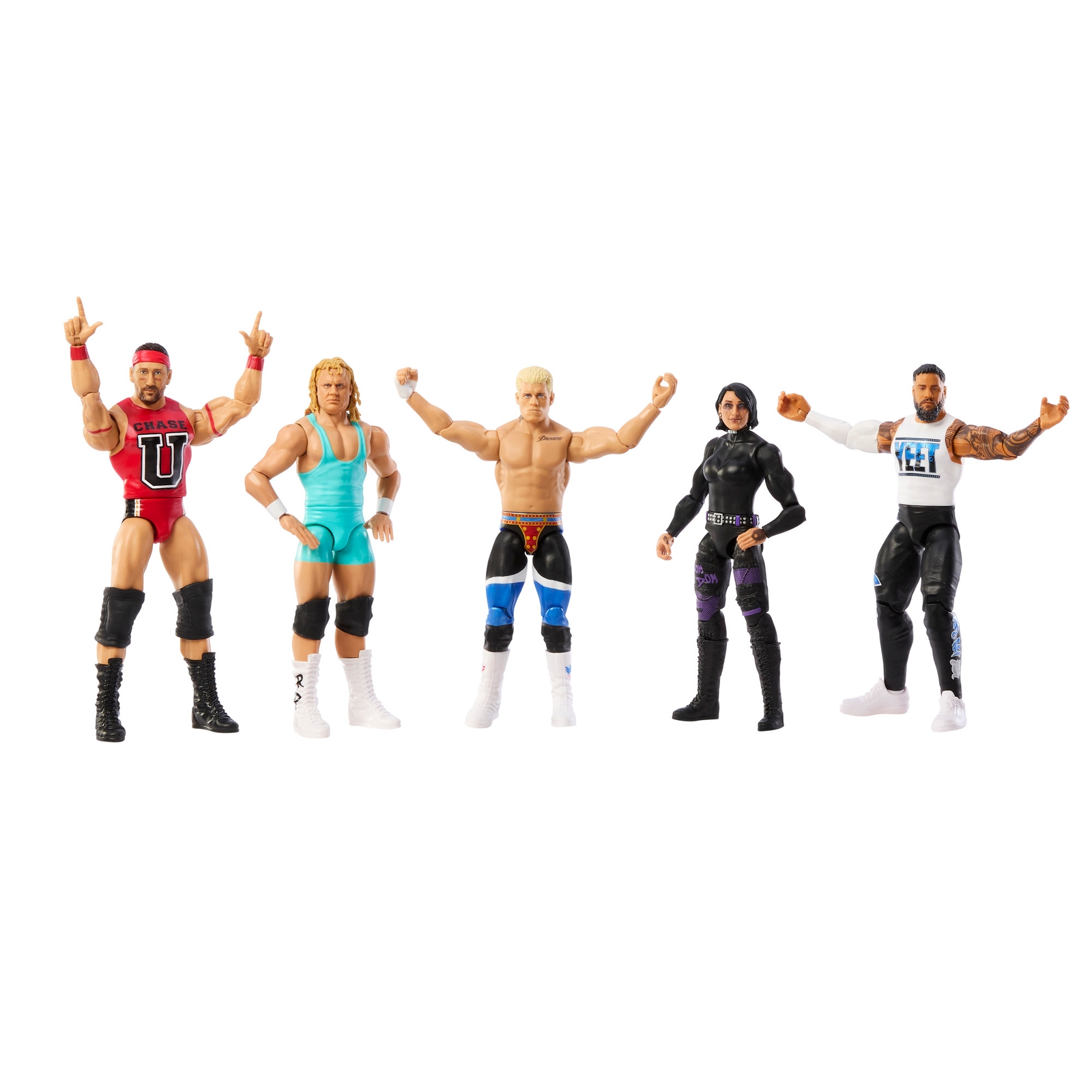 WWE Main Event Series 153 Complete 5-Pack Action Figure Bundle (6 )