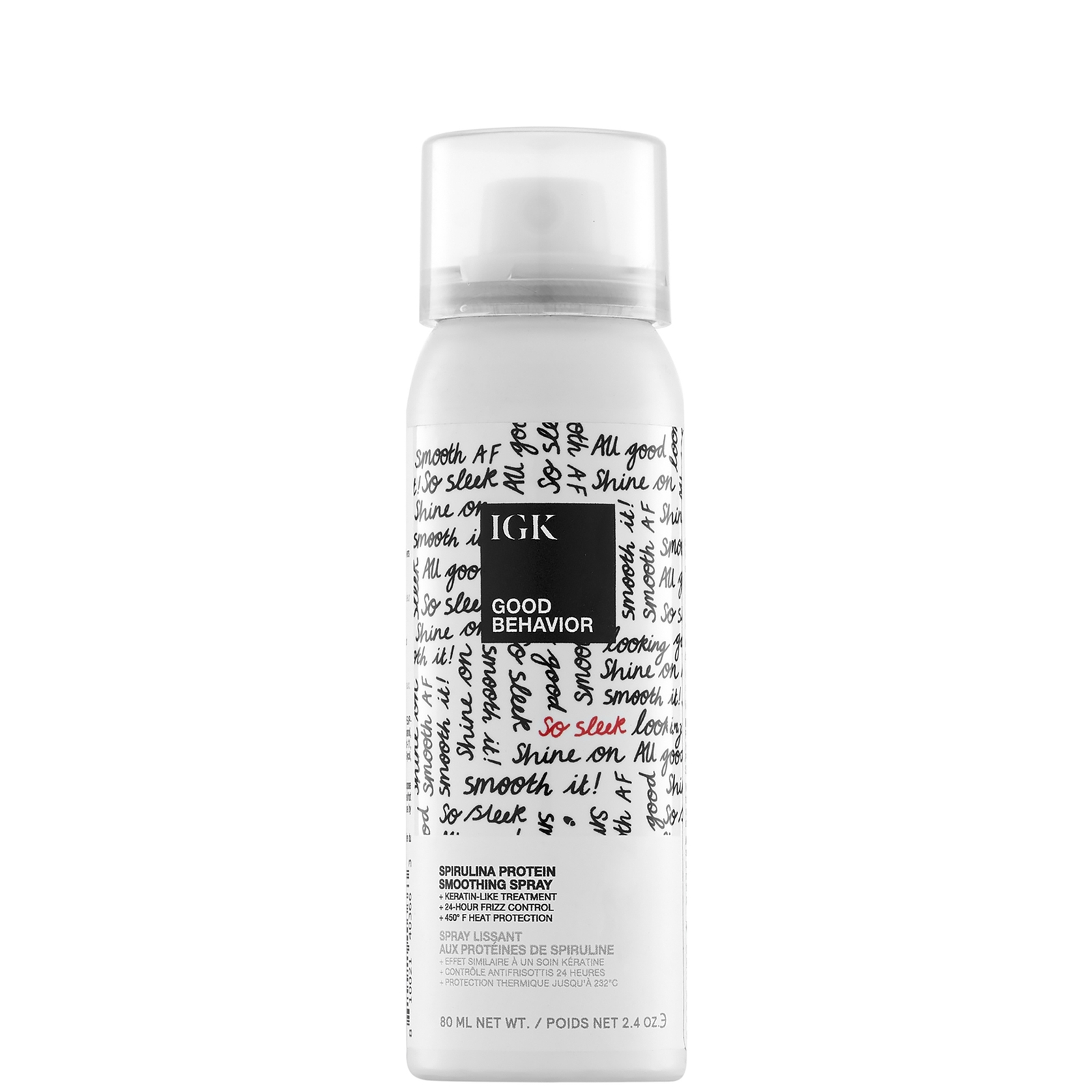 Igk Good Behavior Spirulina Protein Smoothing Spray Travel 70ml