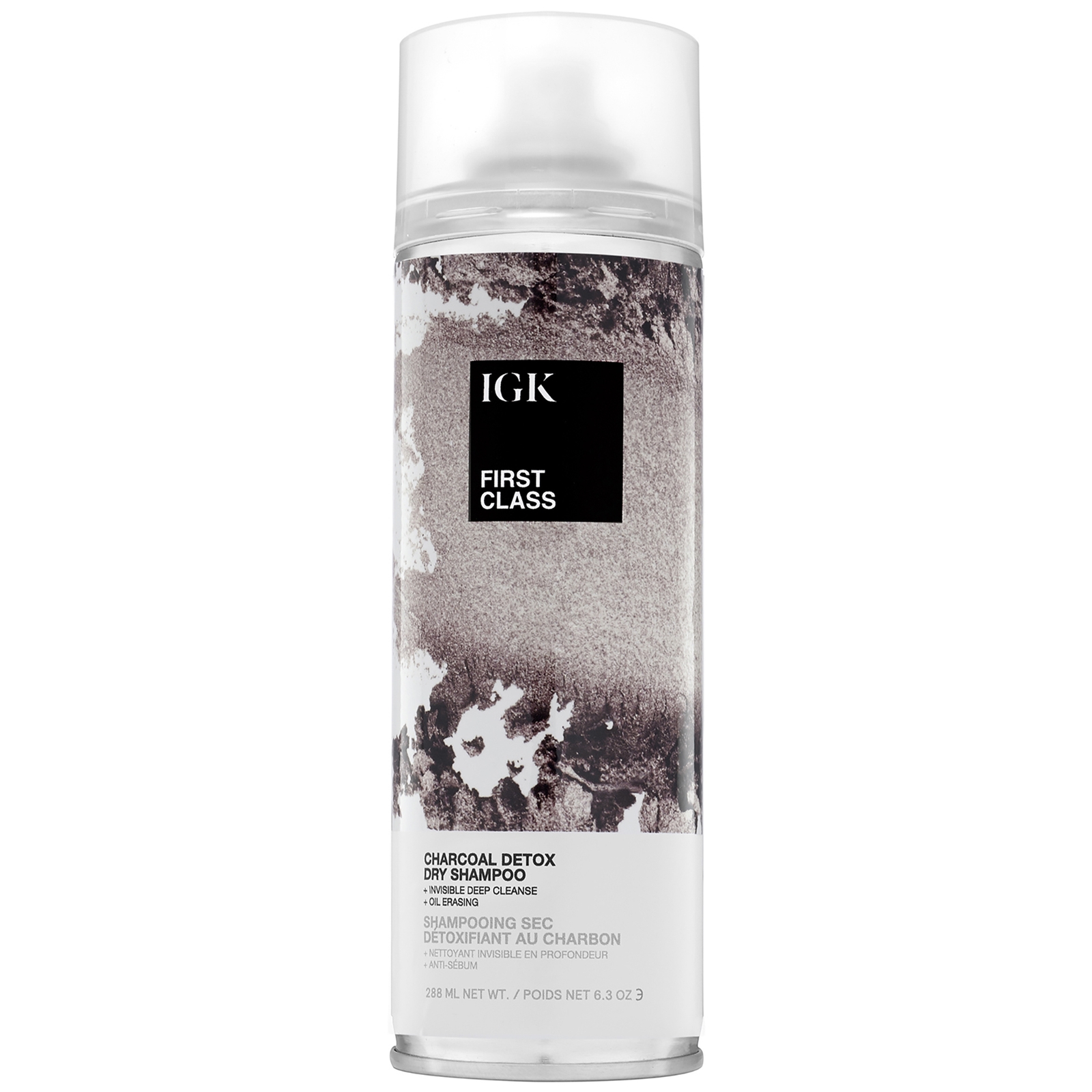 Igk First Class Charcoal Dextox Dry Shampoo 186ml