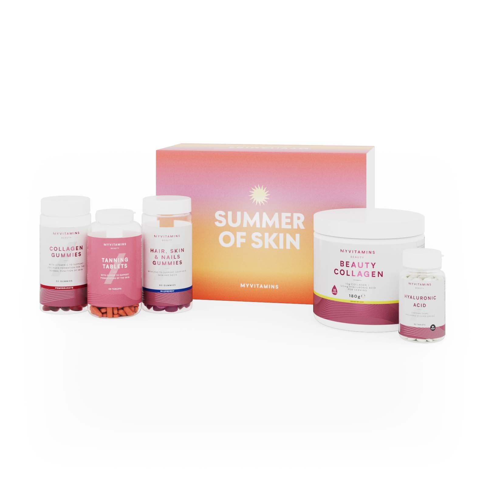 myvitamins UK Myvitamins Summer Of Skin: Limited Edition Box (Worth £88.95)