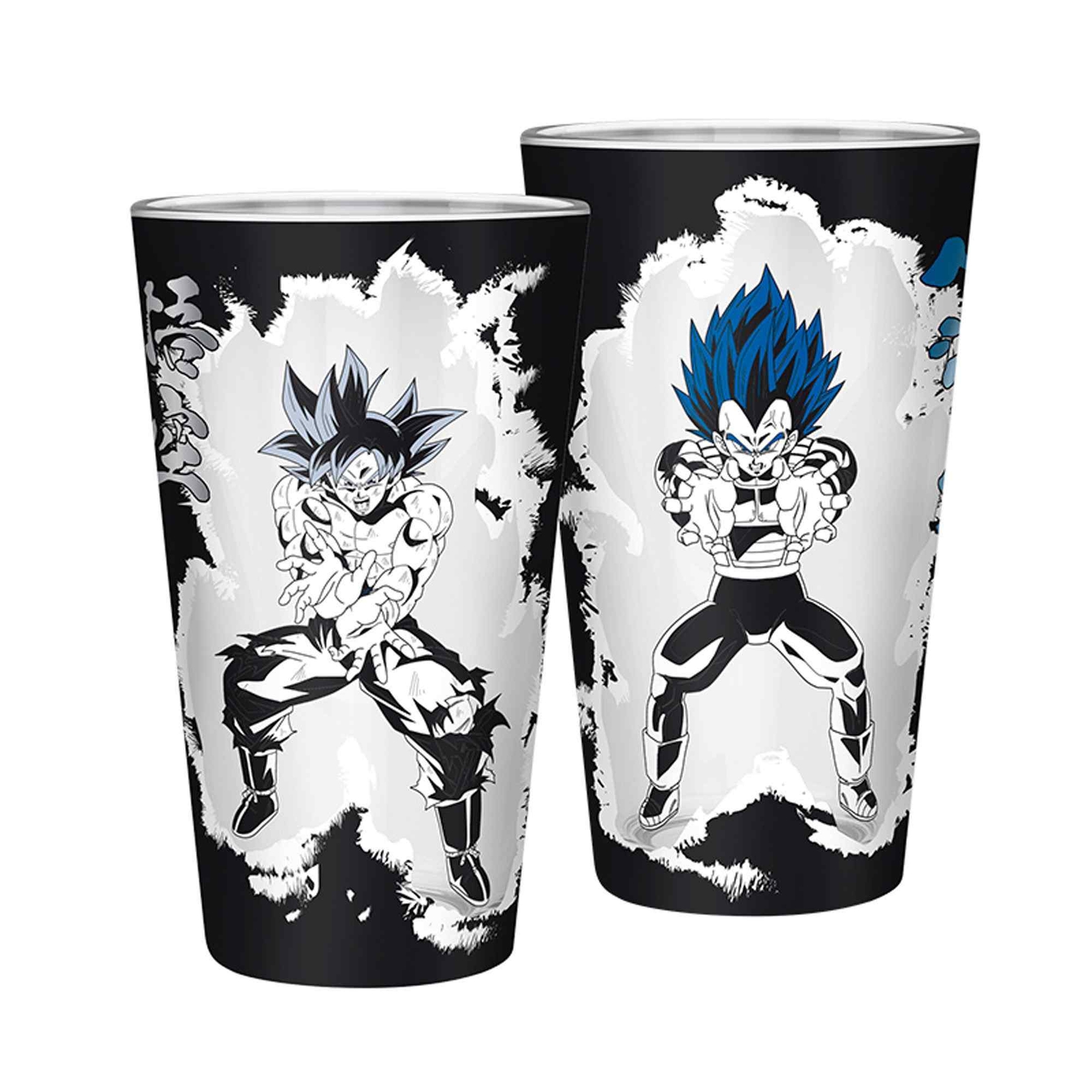Dragon Ball Goku & Vegeta 400ml Glass