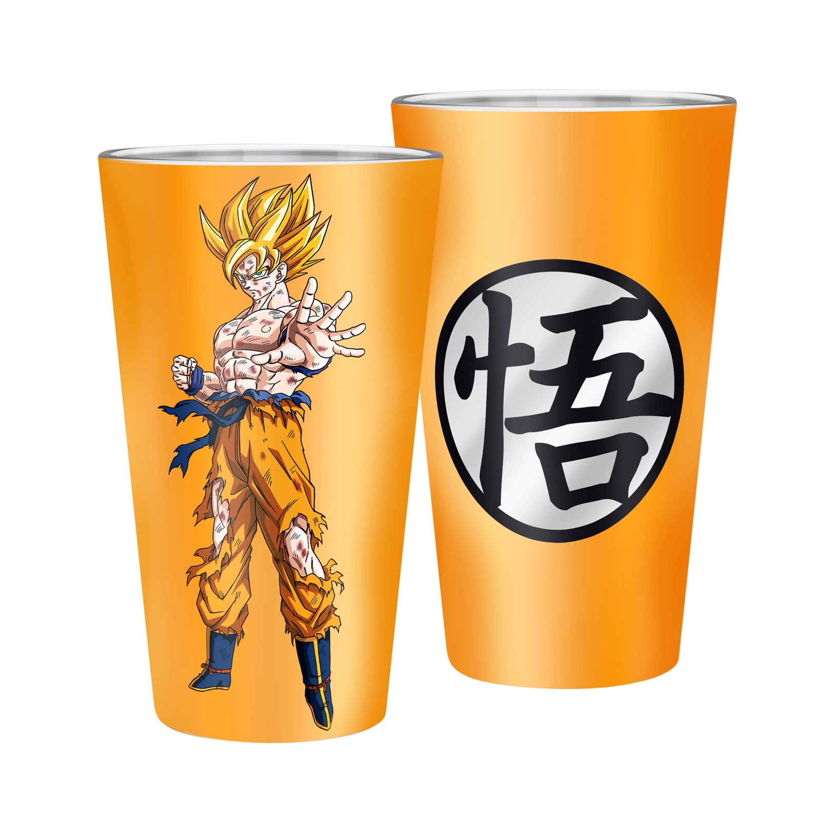 Dragon Ball Goku Super Saiyan 400ml Glass