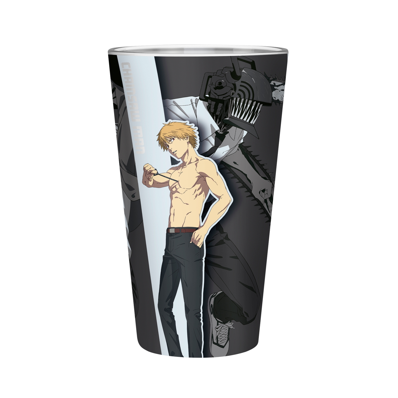 Chainsaw Man Trio 400ml Glass