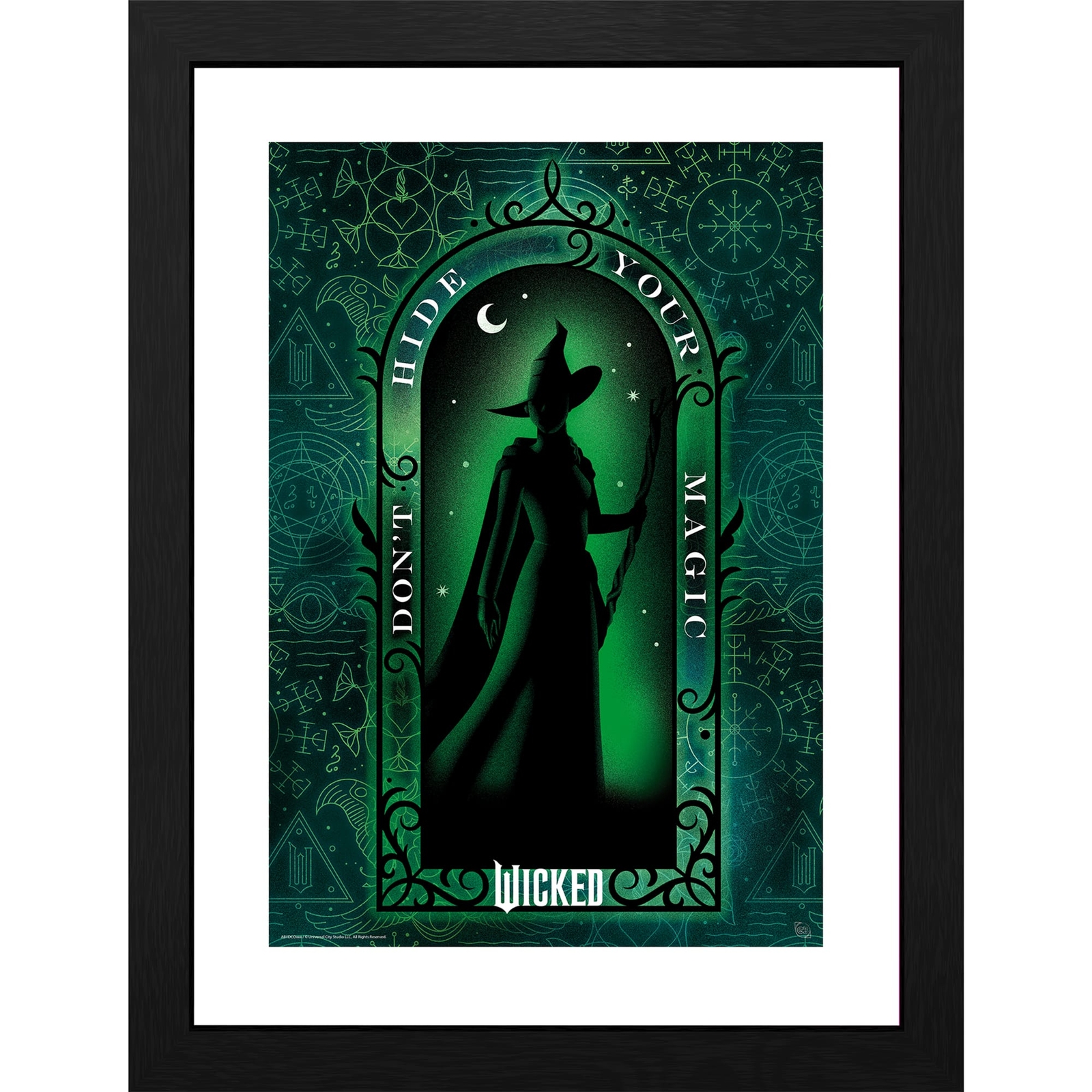 Wicked Witch of the West 30 x 40cm Framed Collector Print