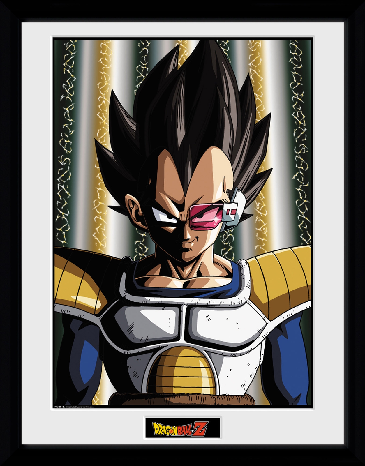 Dragon Ball Vegeta 30 x 40cm Framed Collector Print