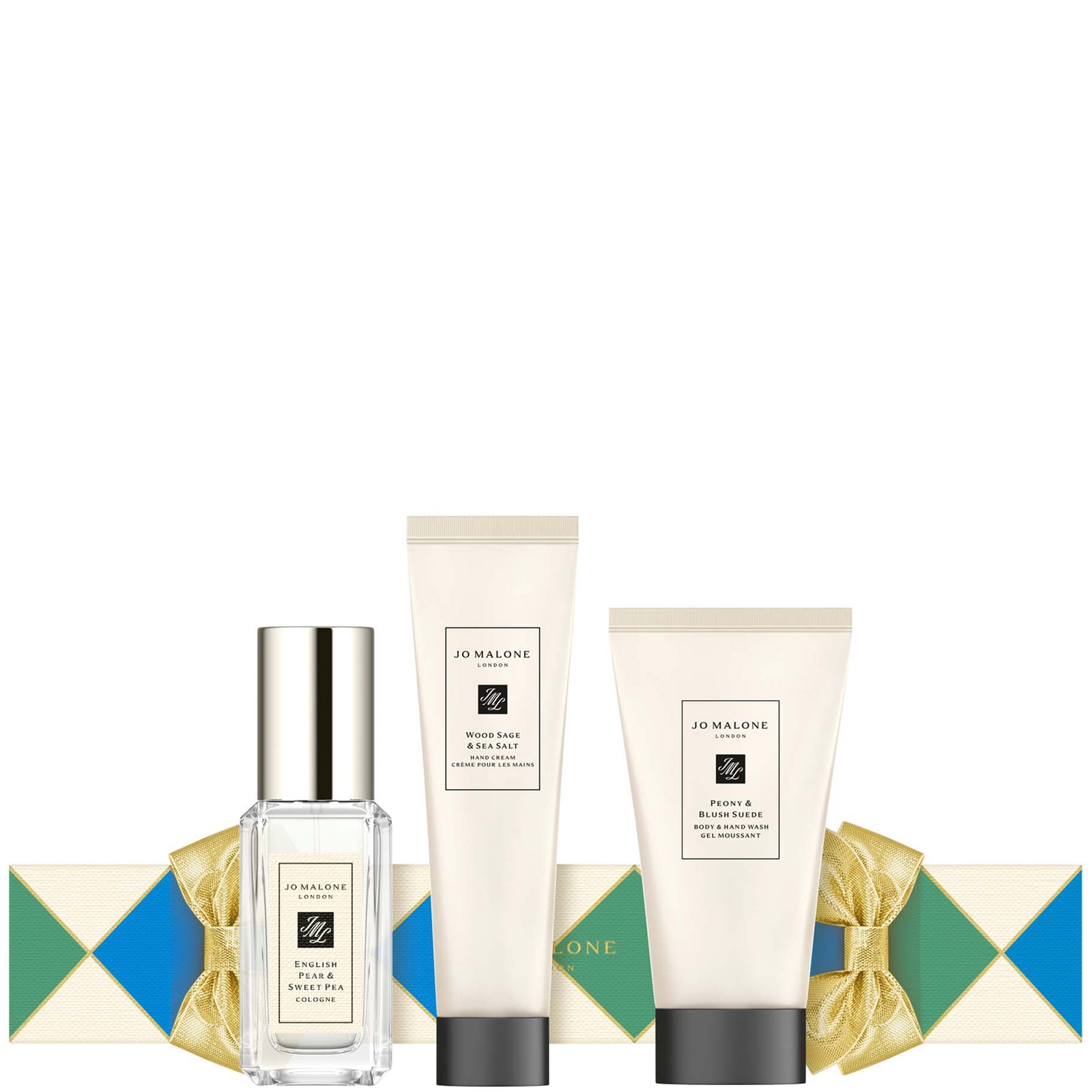 Jo Malone London Green & Blue Holiday Cracker 3-piece Gift Set