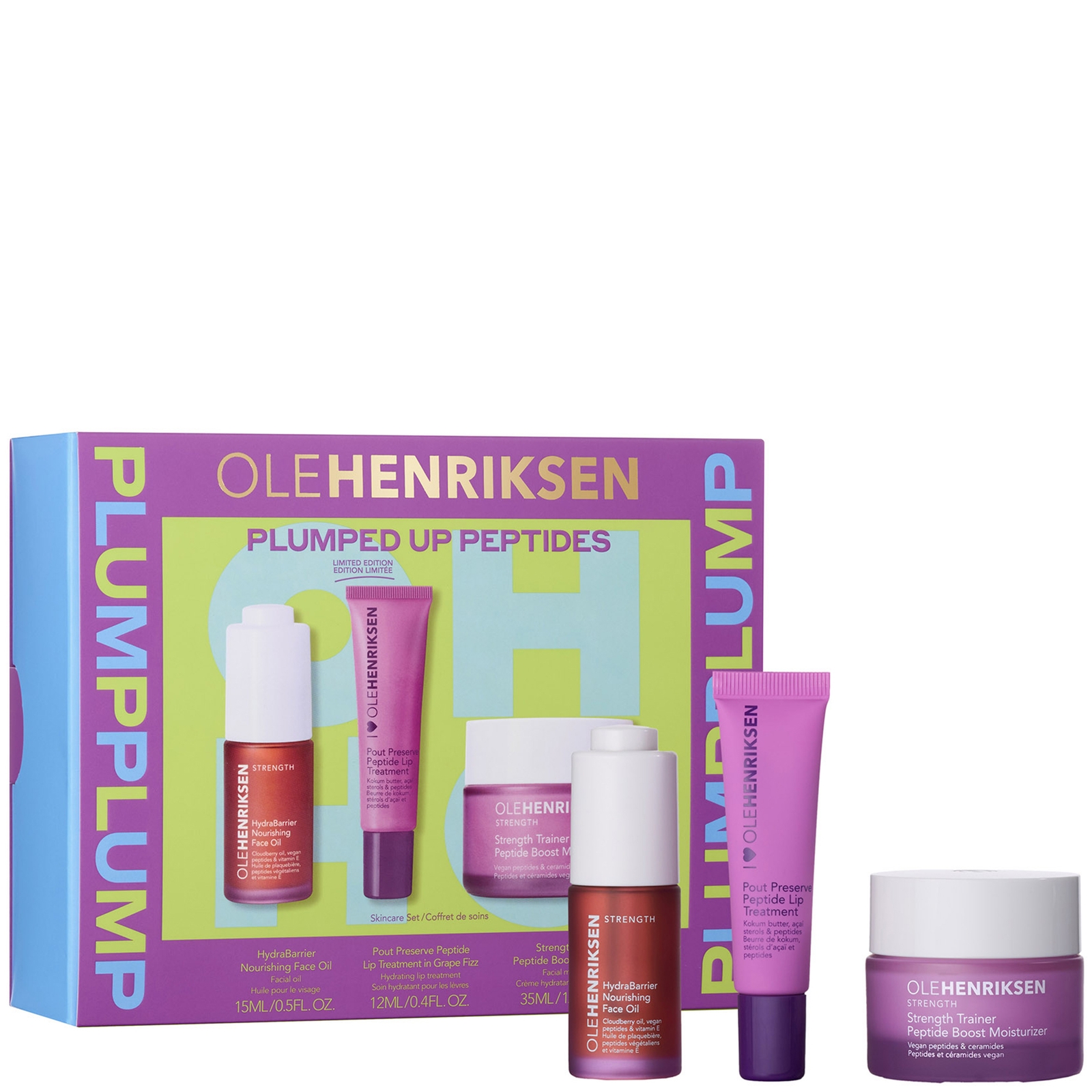 Ole Henriksen Plumped Up Peptides Skincare Set (worth £69)