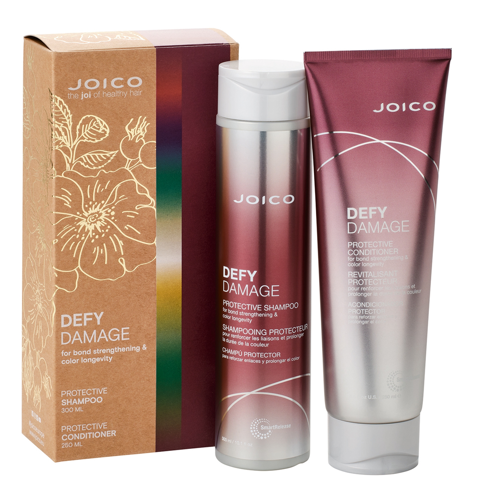 Joico Defy Damage Gift Set Shampoo 300ml & Conditioner 250ml (worth £46)
