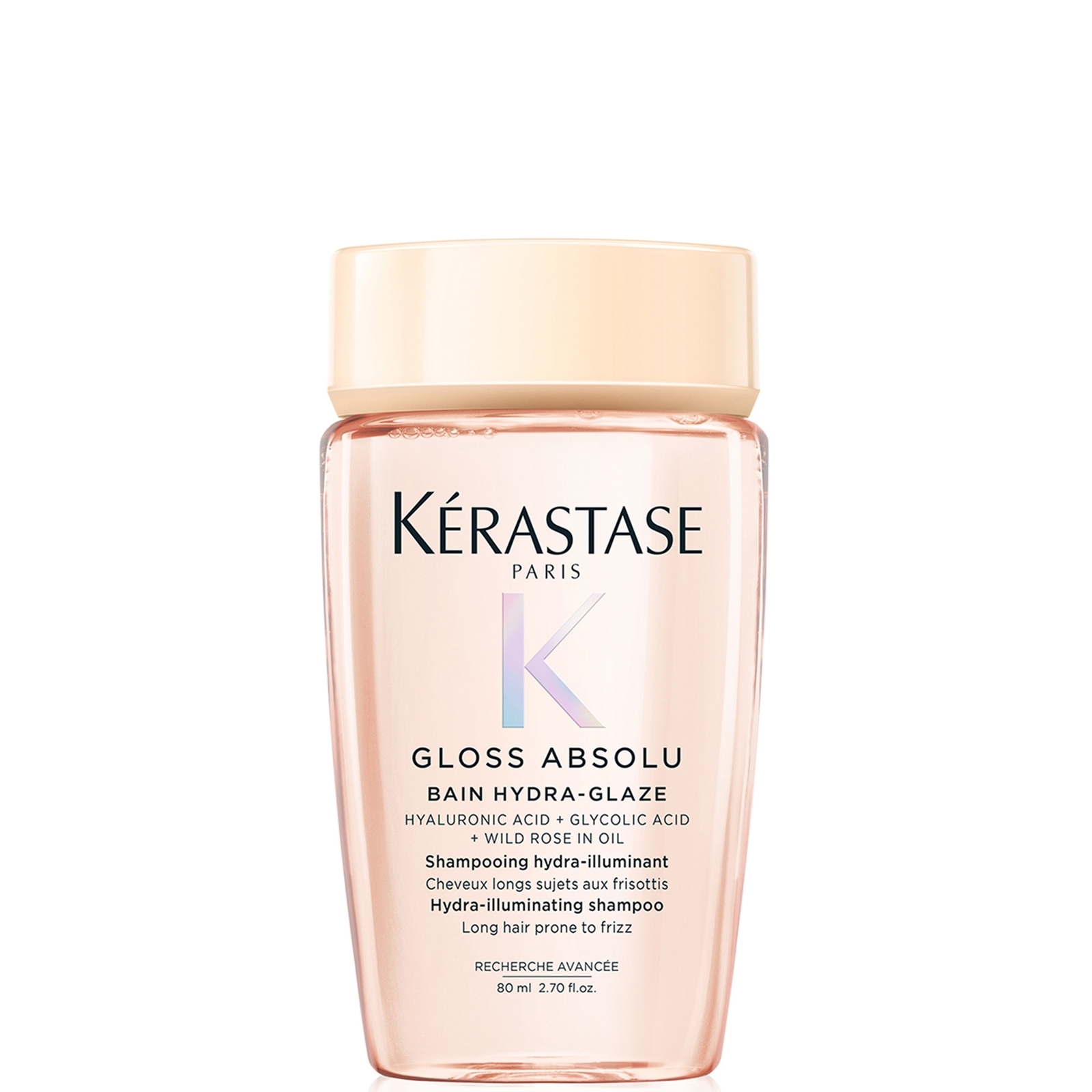 Thumbnail - Kérastase Gloss Absolu Trio for Glossy Hair, Glaze Drops Hair Oil & Travel Size Shampoo & Conditioner with Hyaluronic Ac...